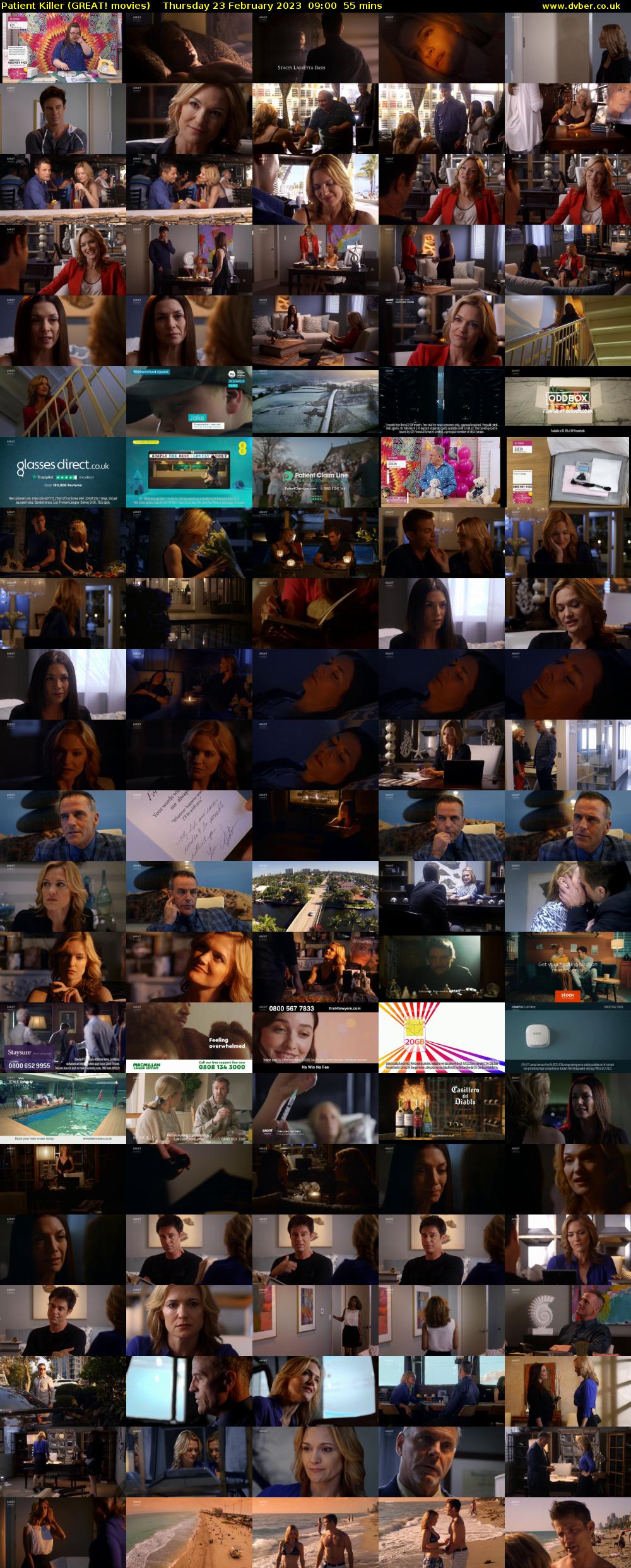 Patient Killer (GREAT! movies) Thursday 23 February 2023 09:00 - 09:55