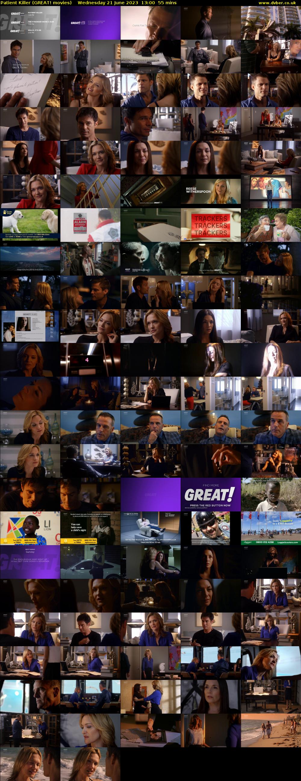 Patient Killer (GREAT! movies) Wednesday 21 June 2023 13:00 - 13:55