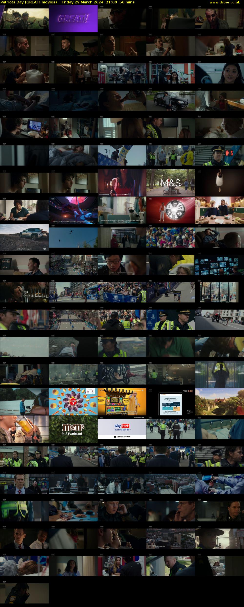 Patriots Day (GREAT! movies) Friday 29 March 2024 21:00 - 21:56