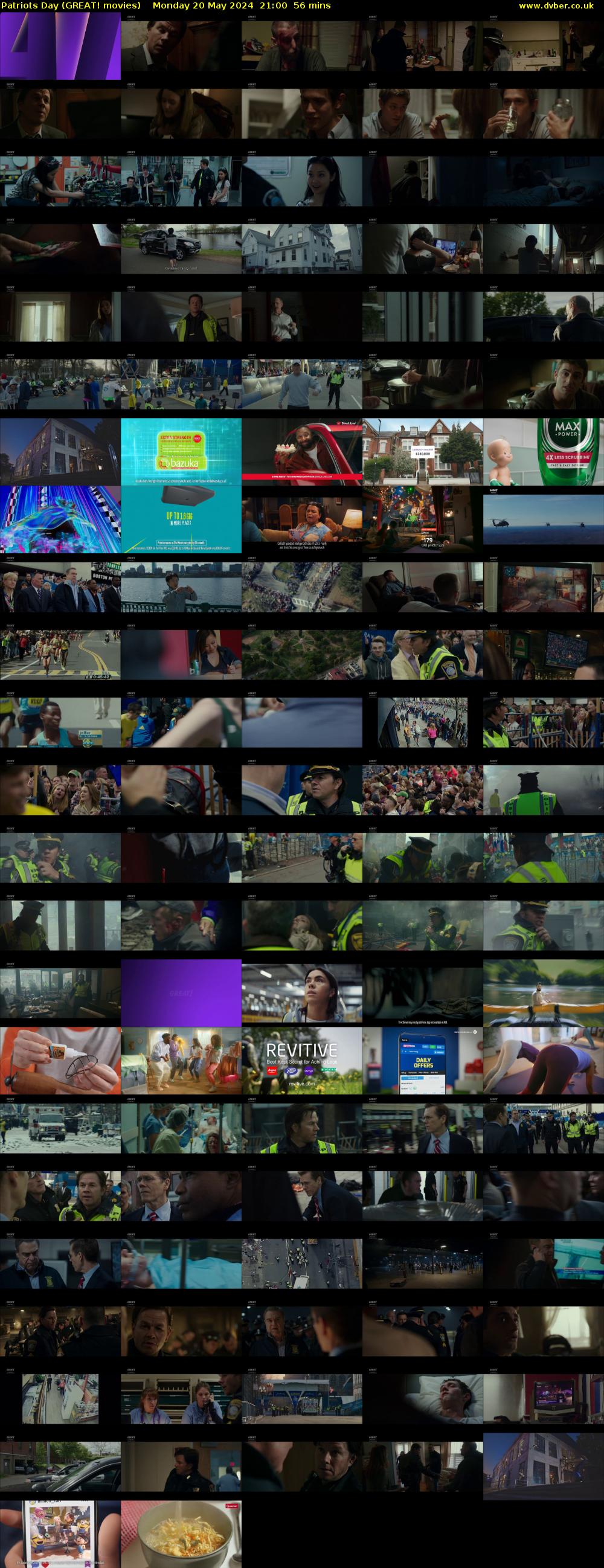 Patriots Day (GREAT! movies) Monday 20 May 2024 21:00 - 21:56