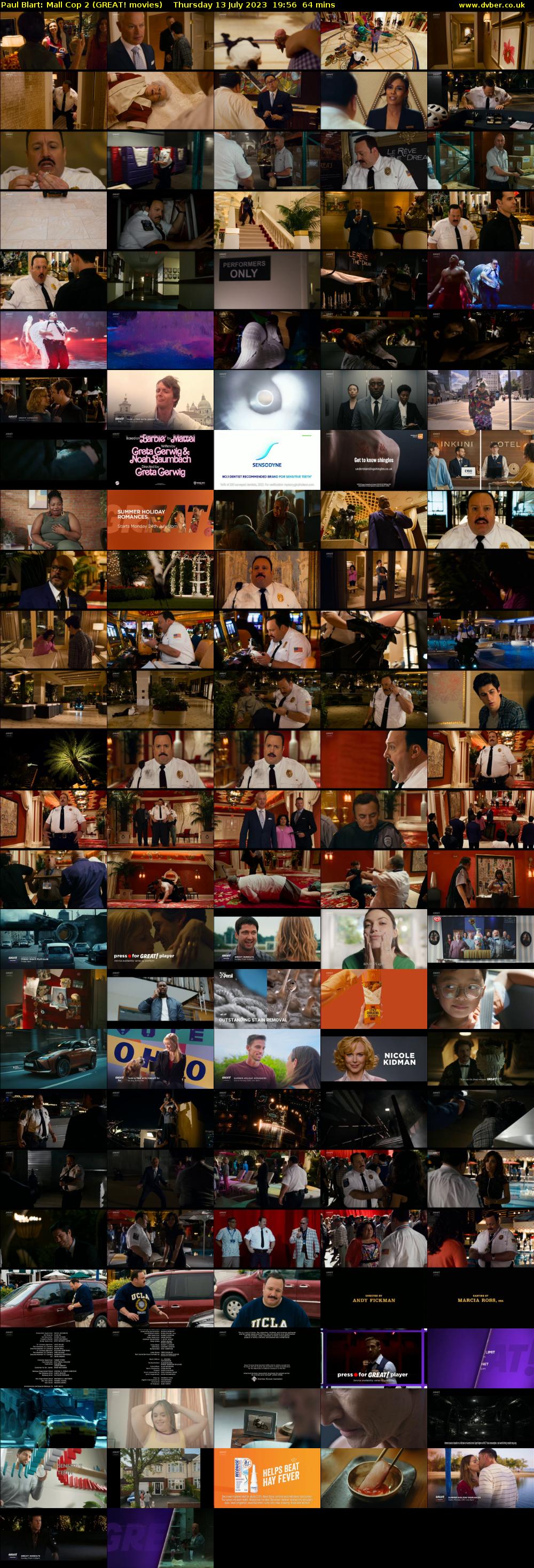 Paul Blart: Mall Cop 2 (GREAT! movies) Thursday 13 July 2023 19:56 - 21:00
