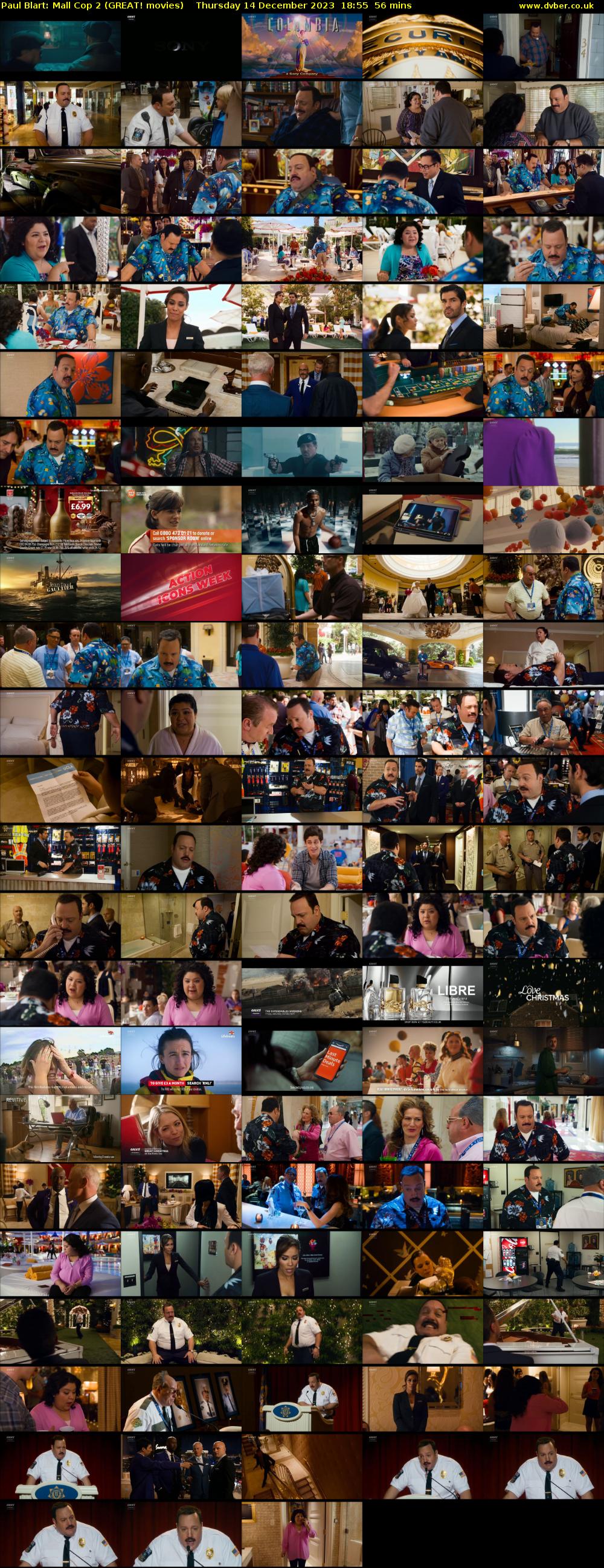 Paul Blart: Mall Cop 2 (GREAT! movies) Thursday 14 December 2023 18:55 - 19:51