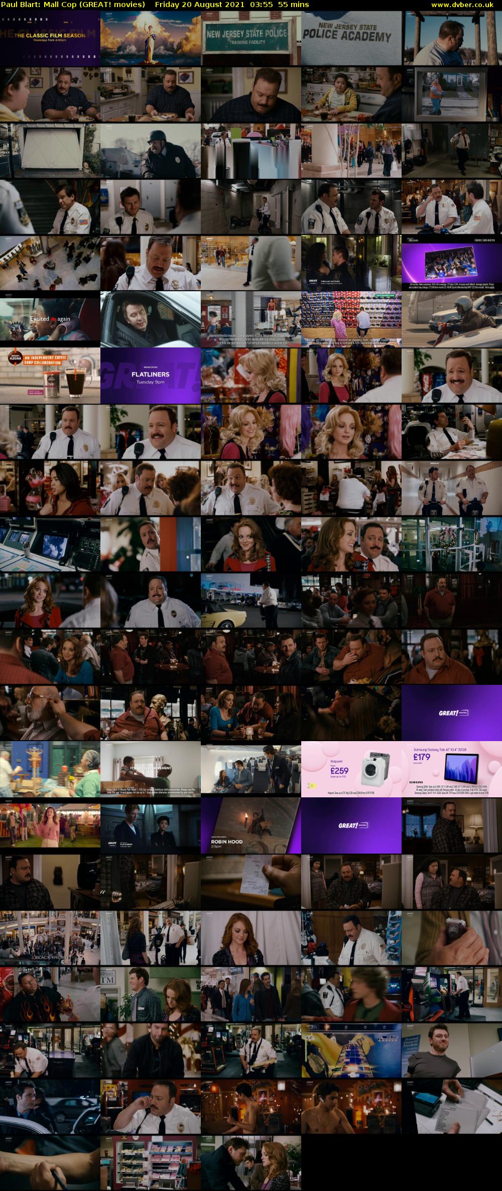 Paul Blart: Mall Cop (GREAT! movies) Friday 20 August 2021 03:55 - 04:50