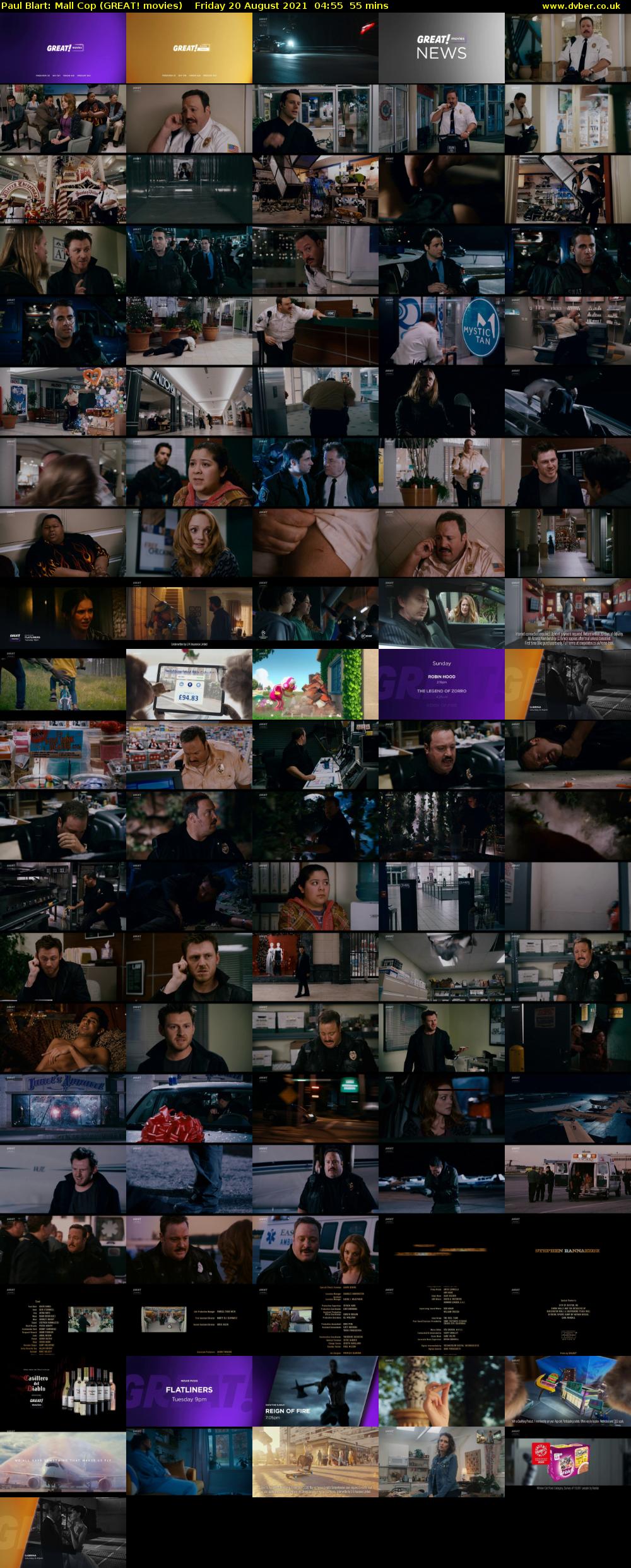Paul Blart: Mall Cop (GREAT! movies) Friday 20 August 2021 04:55 - 05:50