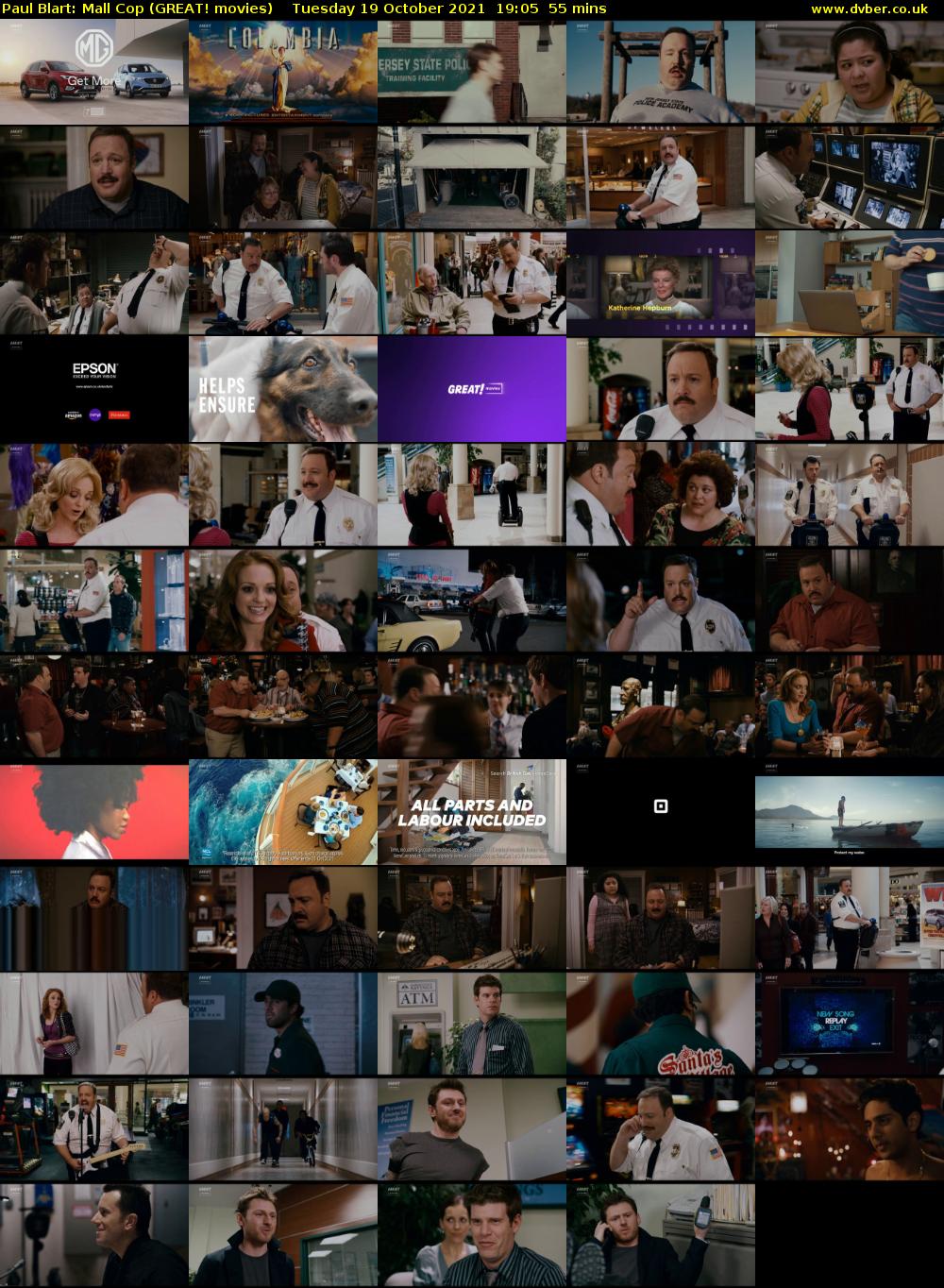 Paul Blart: Mall Cop (GREAT! movies) Tuesday 19 October 2021 19:05 - 20:00
