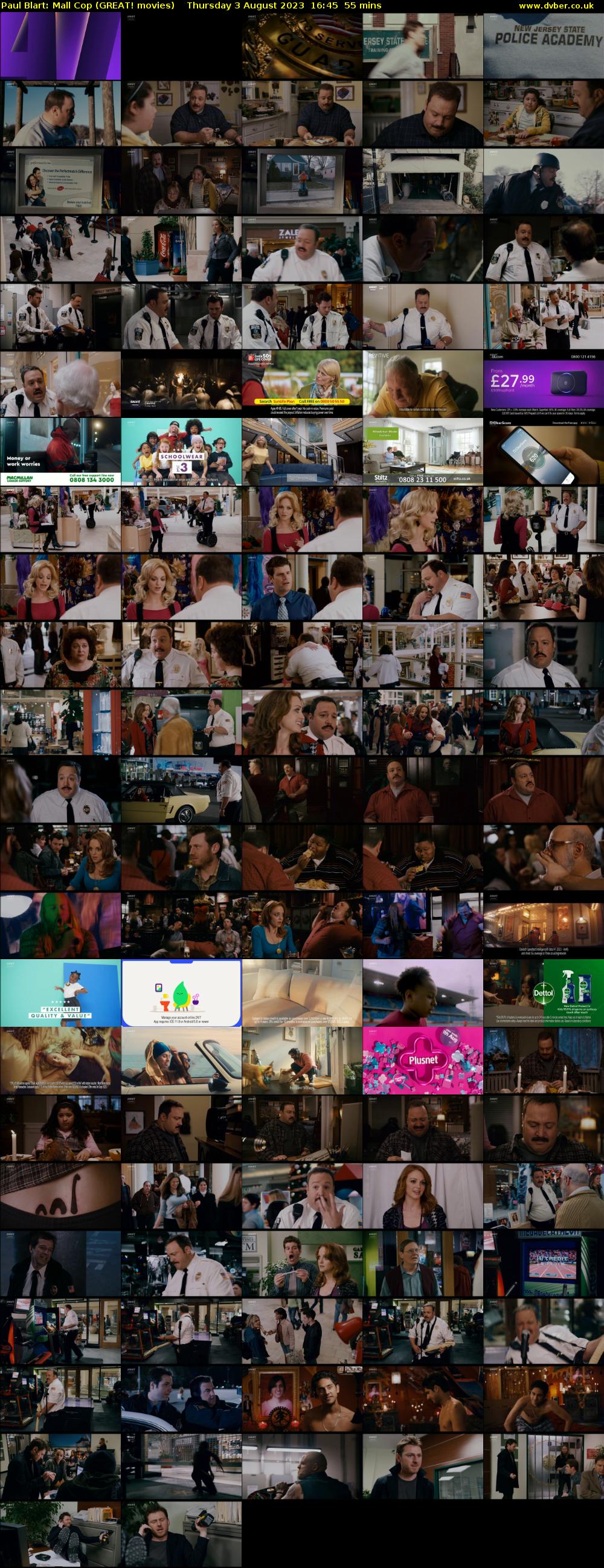 Paul Blart: Mall Cop (GREAT! movies) Thursday 3 August 2023 16:45 - 17:40