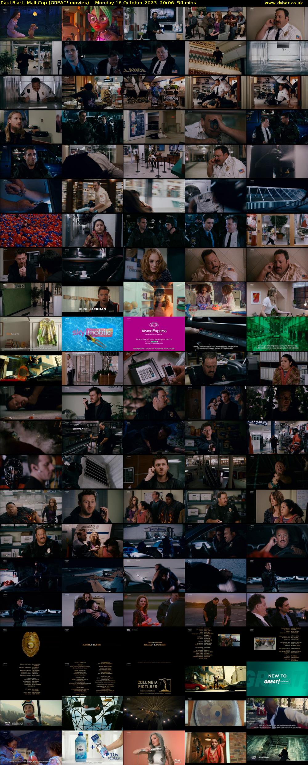Paul Blart: Mall Cop (GREAT! movies) Monday 16 October 2023 20:06 - 21:00