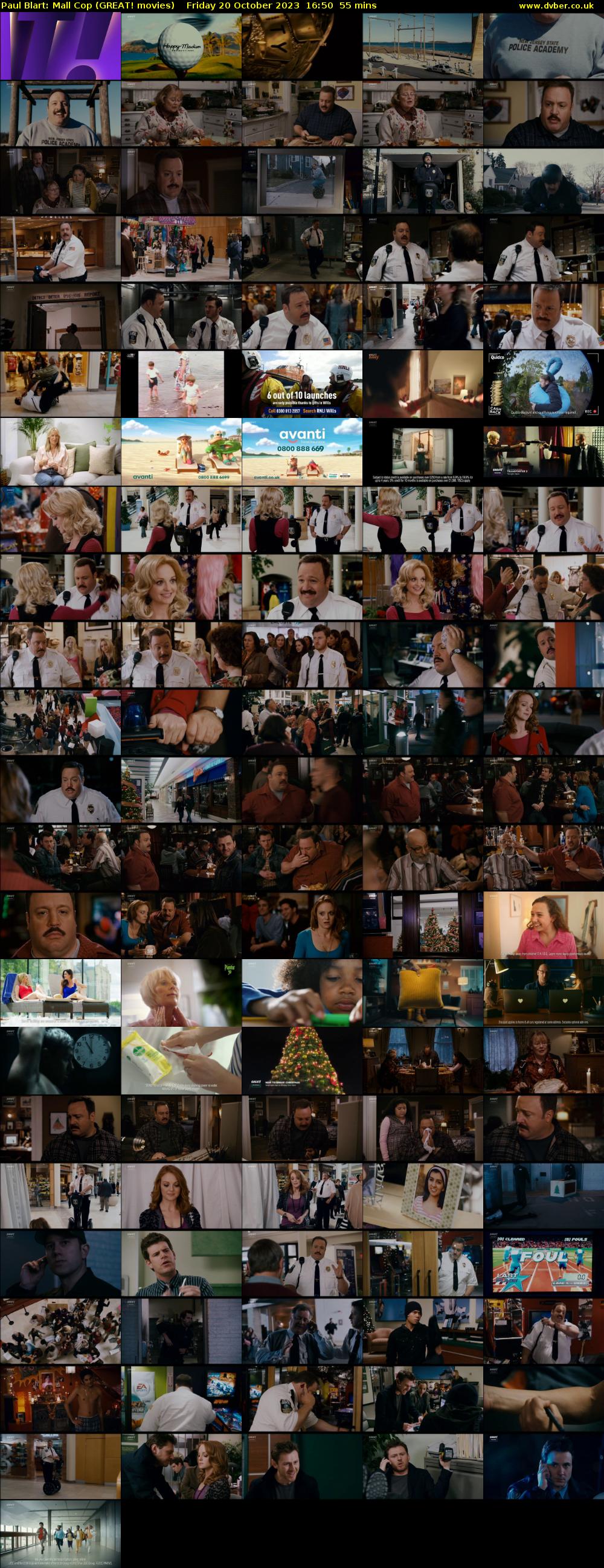 Paul Blart: Mall Cop (GREAT! movies) Friday 20 October 2023 16:50 - 17:45