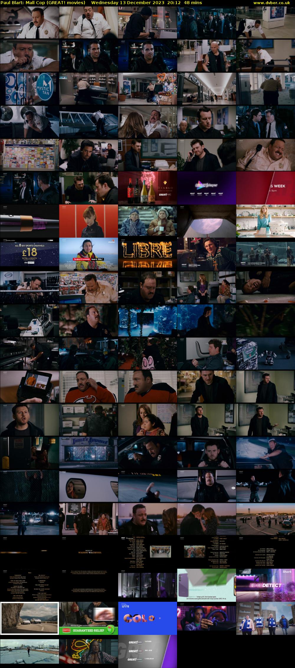 Paul Blart: Mall Cop (GREAT! movies) Wednesday 13 December 2023 20:12 - 21:00