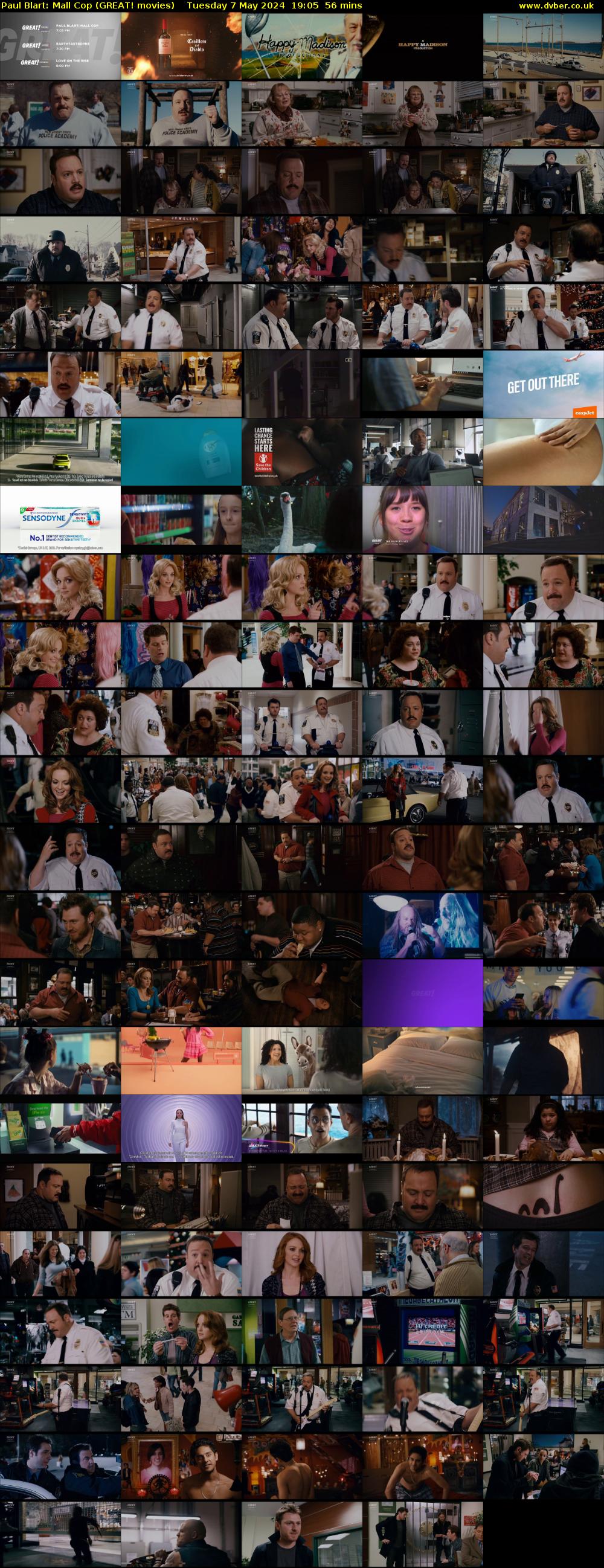 Paul Blart: Mall Cop (GREAT! movies) Tuesday 7 May 2024 19:05 - 20:01