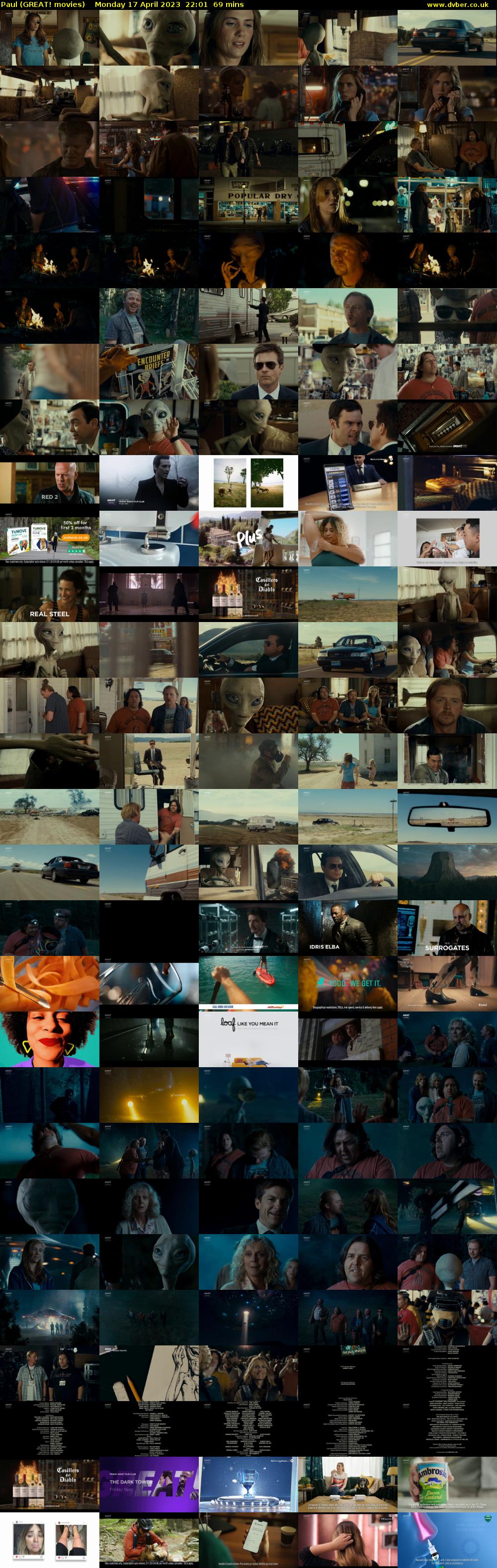 Paul (GREAT! movies) Monday 17 April 2023 22:01 - 23:10