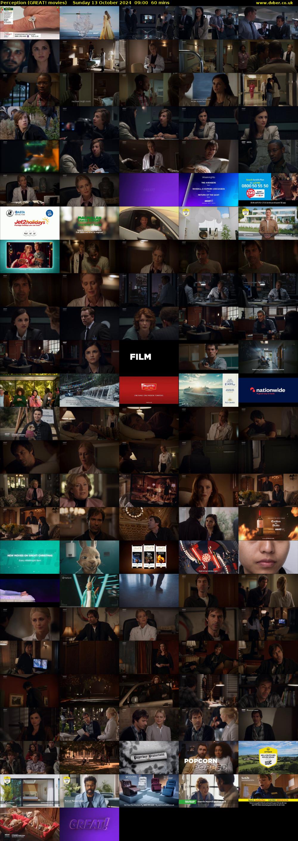Perception (GREAT! movies) Sunday 13 October 2024 09:00 - 10:00