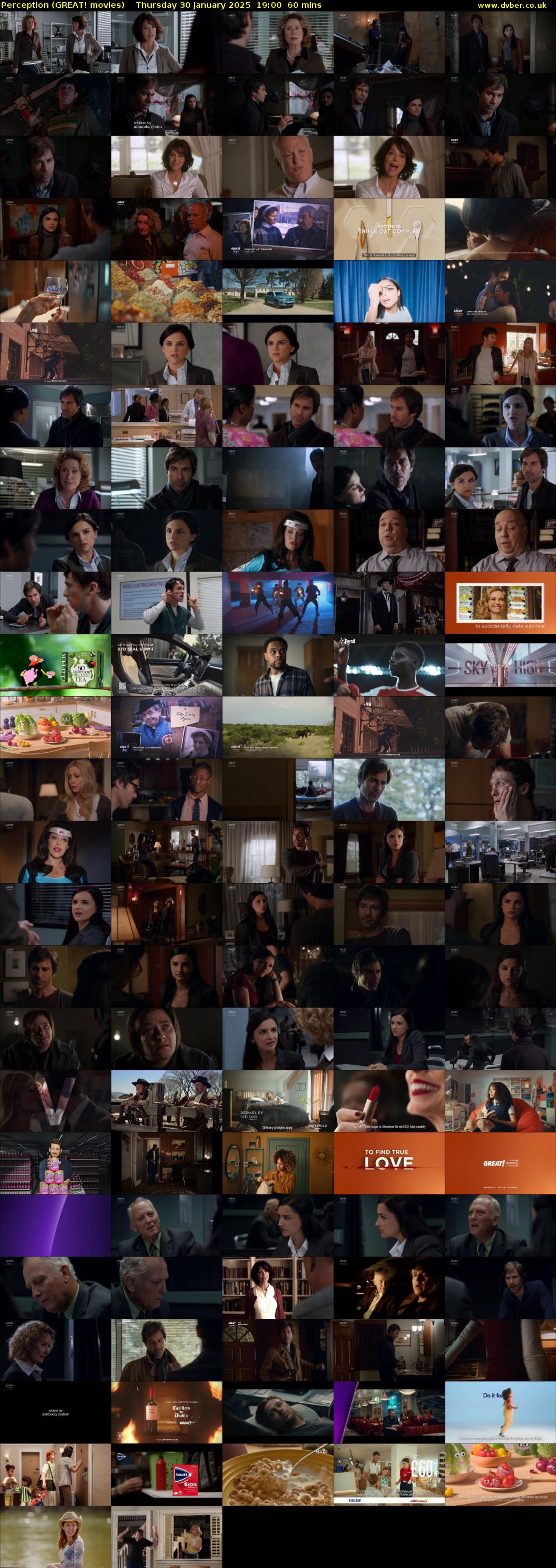 Perception (GREAT! movies) Thursday 30 January 2025 19:00 - 20:00