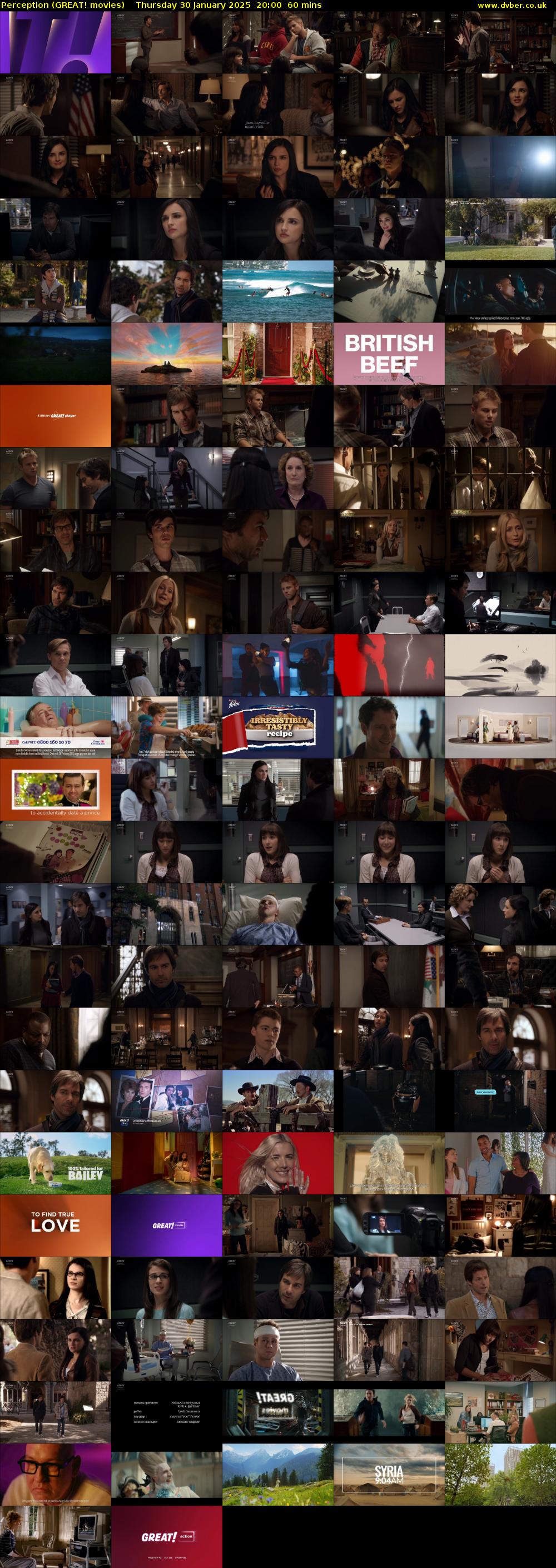 Perception (GREAT! movies) Thursday 30 January 2025 20:00 - 21:00