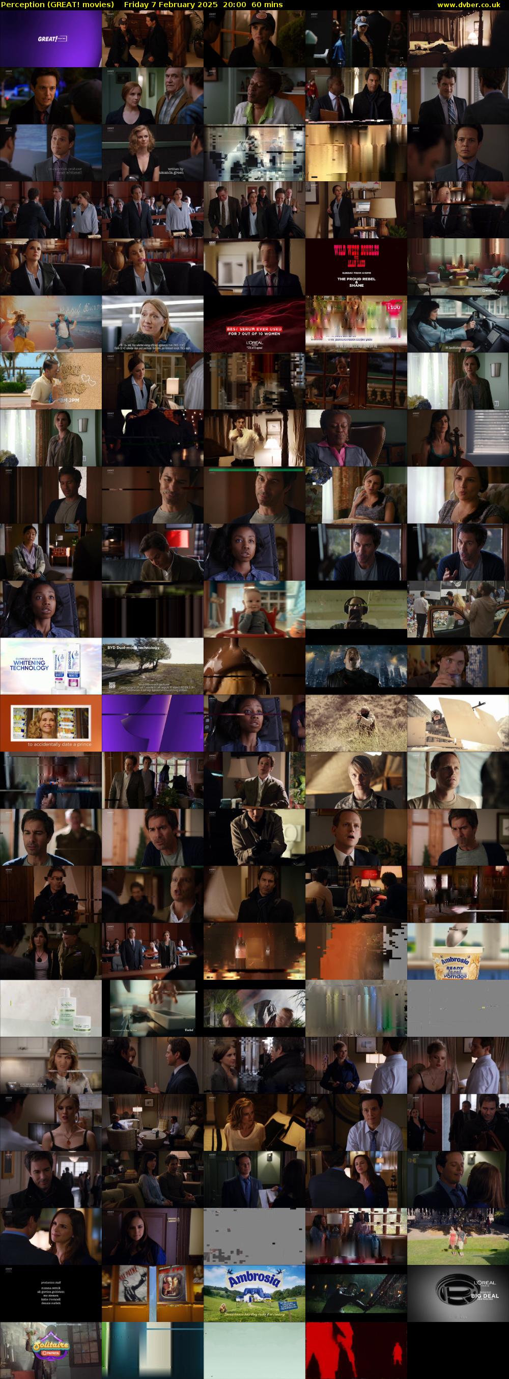 Perception (GREAT! movies) Friday 7 February 2025 20:00 - 21:00