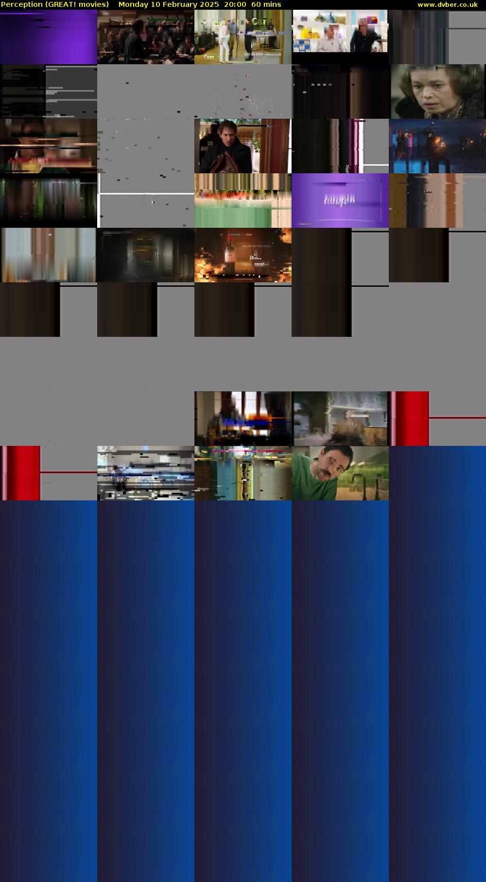 Perception (GREAT! movies) Monday 10 February 2025 20:00 - 21:00