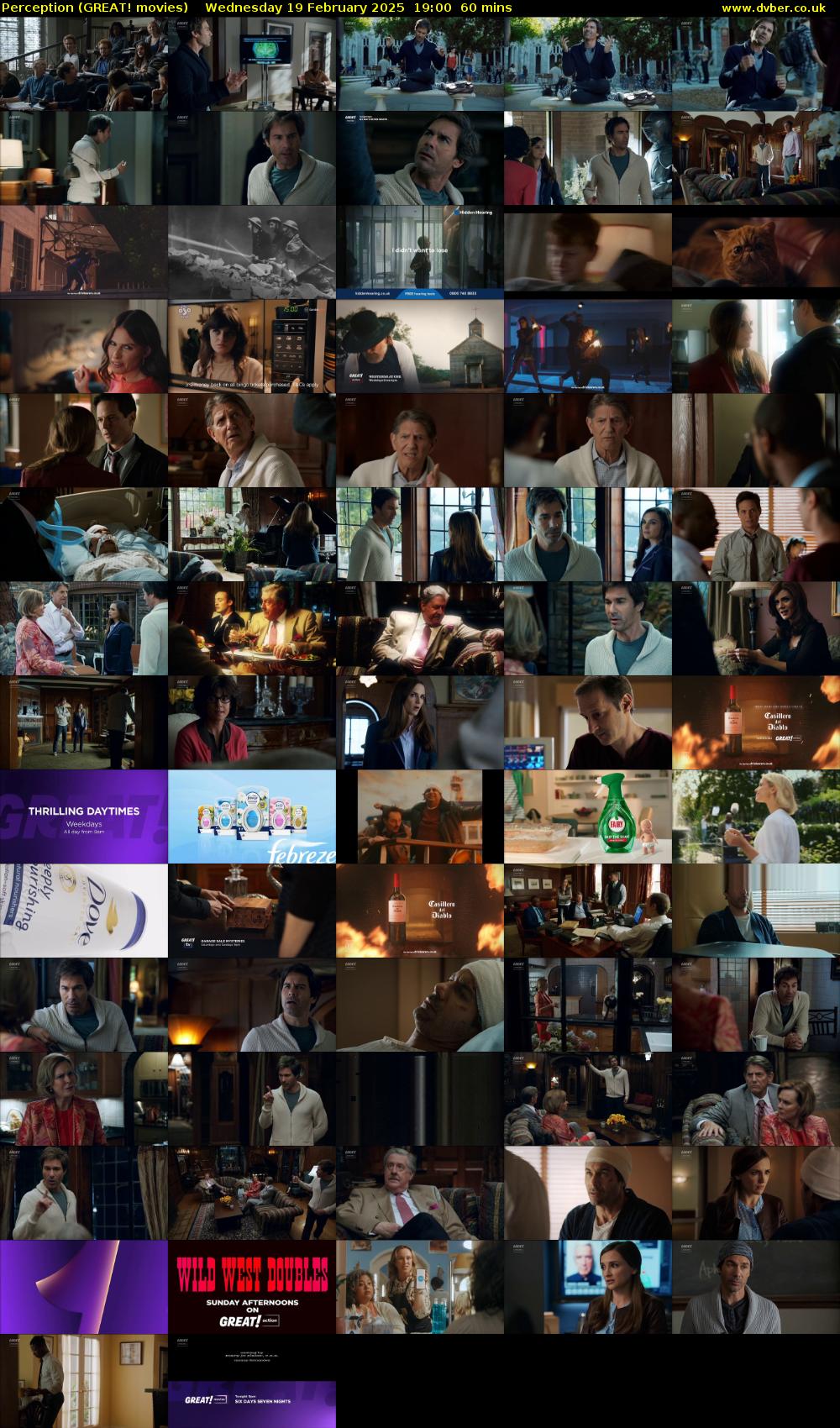 Perception (GREAT! movies) Wednesday 19 February 2025 19:00 - 20:00