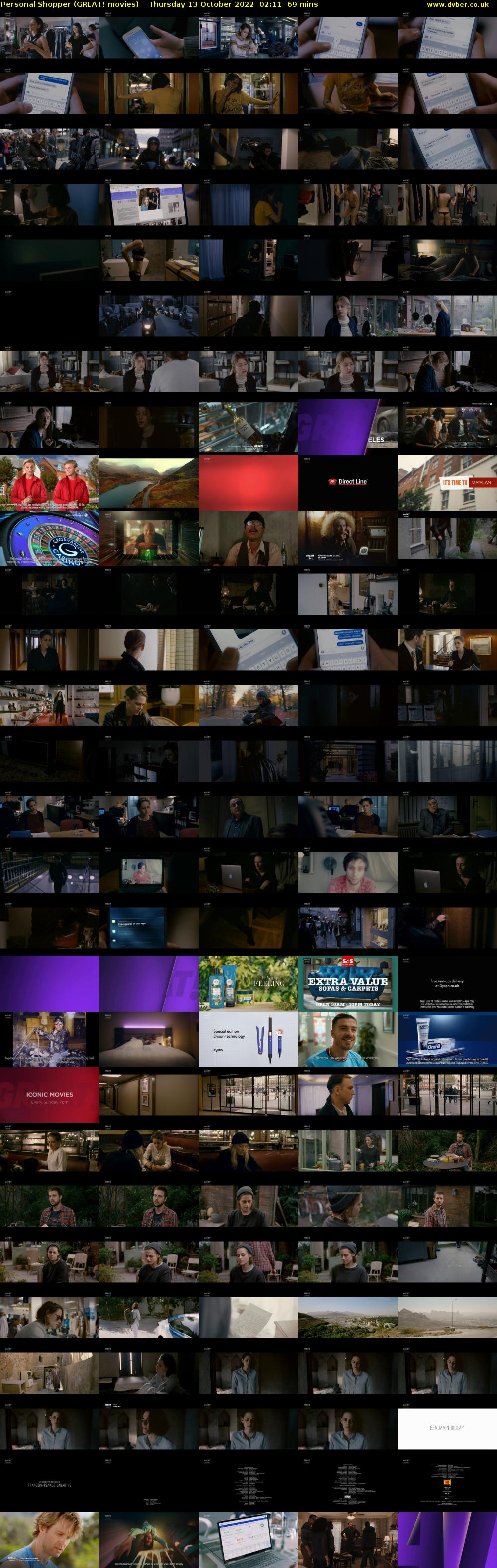 Personal Shopper (GREAT! movies) Thursday 13 October 2022 02:11 - 03:20
