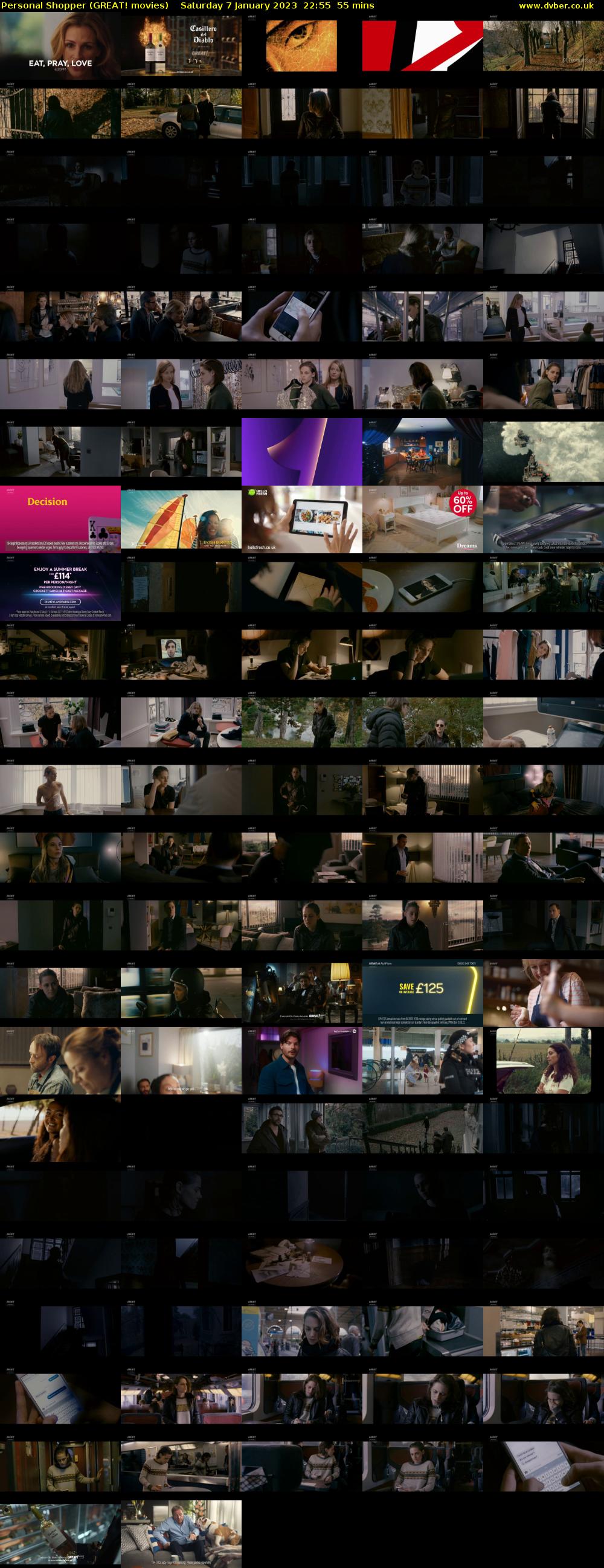 Personal Shopper (GREAT! movies) Saturday 7 January 2023 22:55 - 23:50