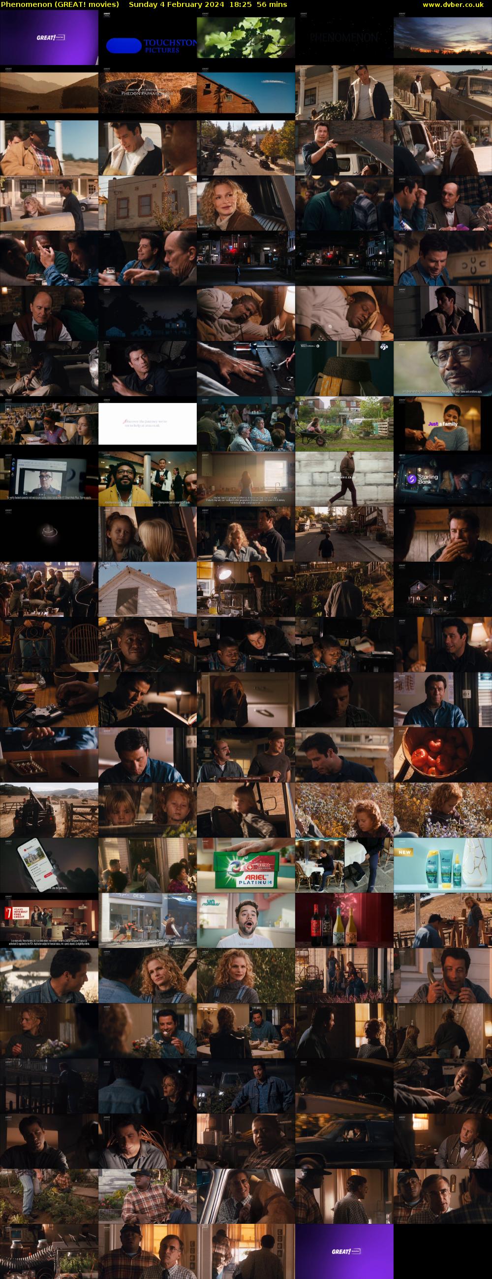 Phenomenon (GREAT! movies) Sunday 4 February 2024 18:25 - 19:21