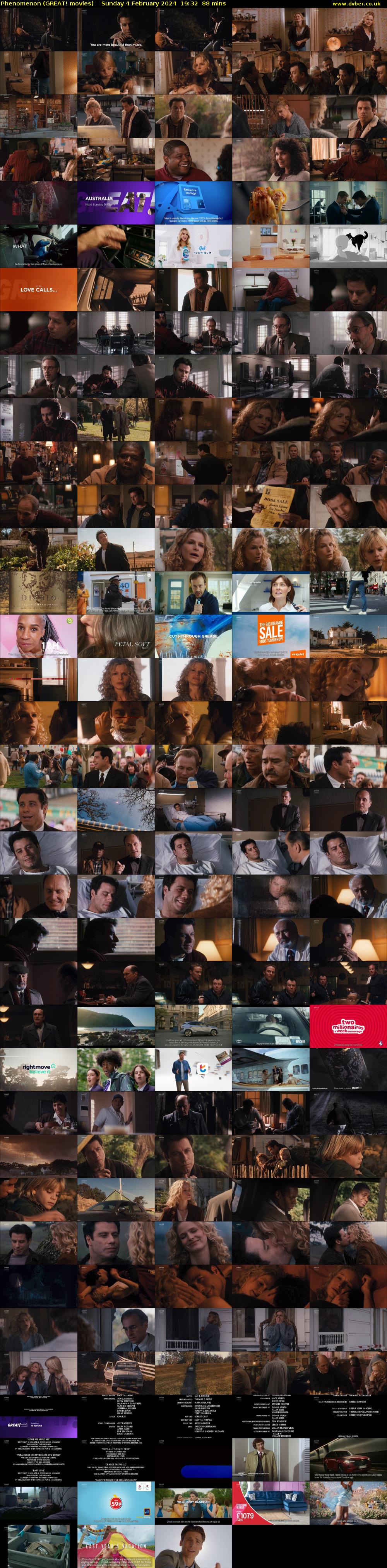 Phenomenon (GREAT! movies) Sunday 4 February 2024 19:32 - 21:00