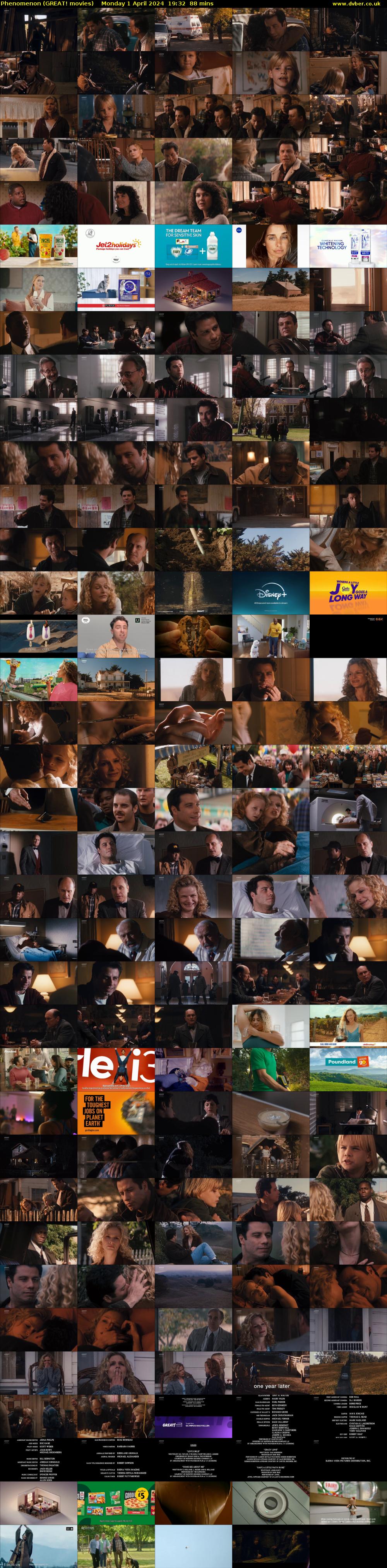 Phenomenon (GREAT! movies) Monday 1 April 2024 19:32 - 21:00