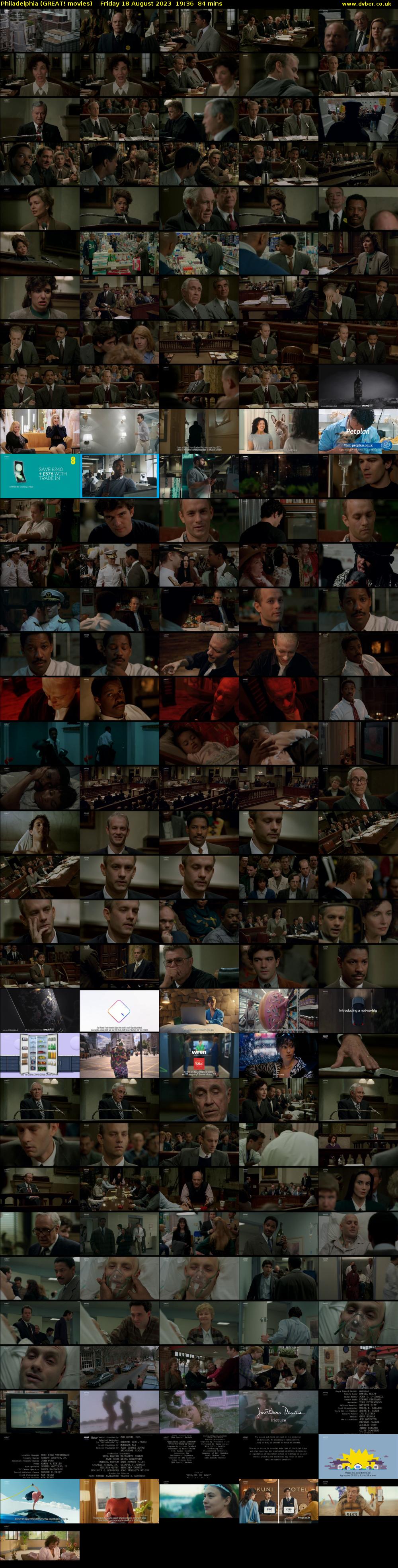 Philadelphia (GREAT! movies) Friday 18 August 2023 19:36 - 21:00