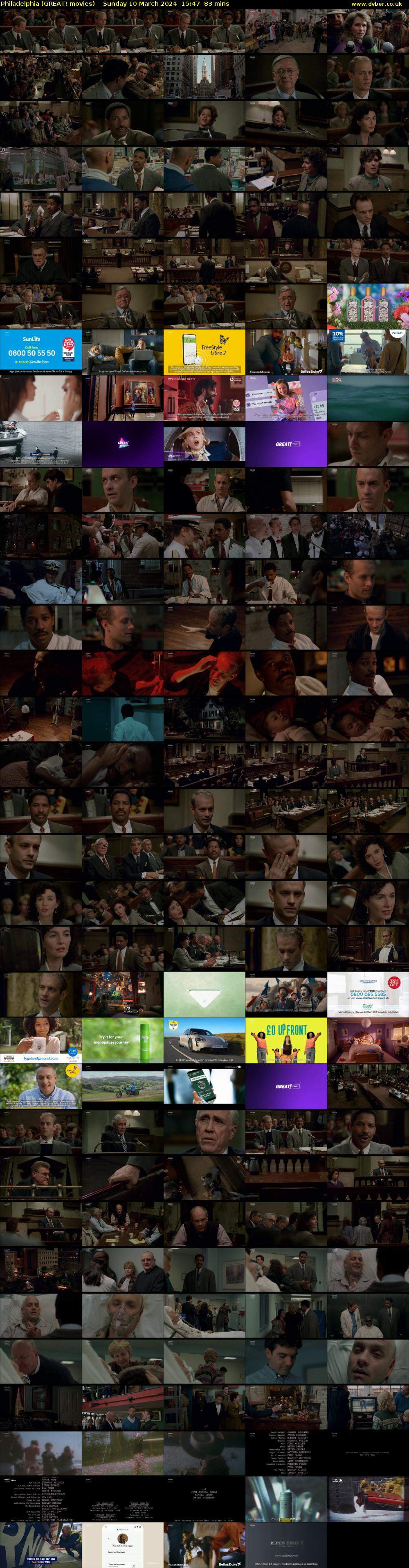 Philadelphia (GREAT! movies) Sunday 10 March 2024 15:47 - 17:10