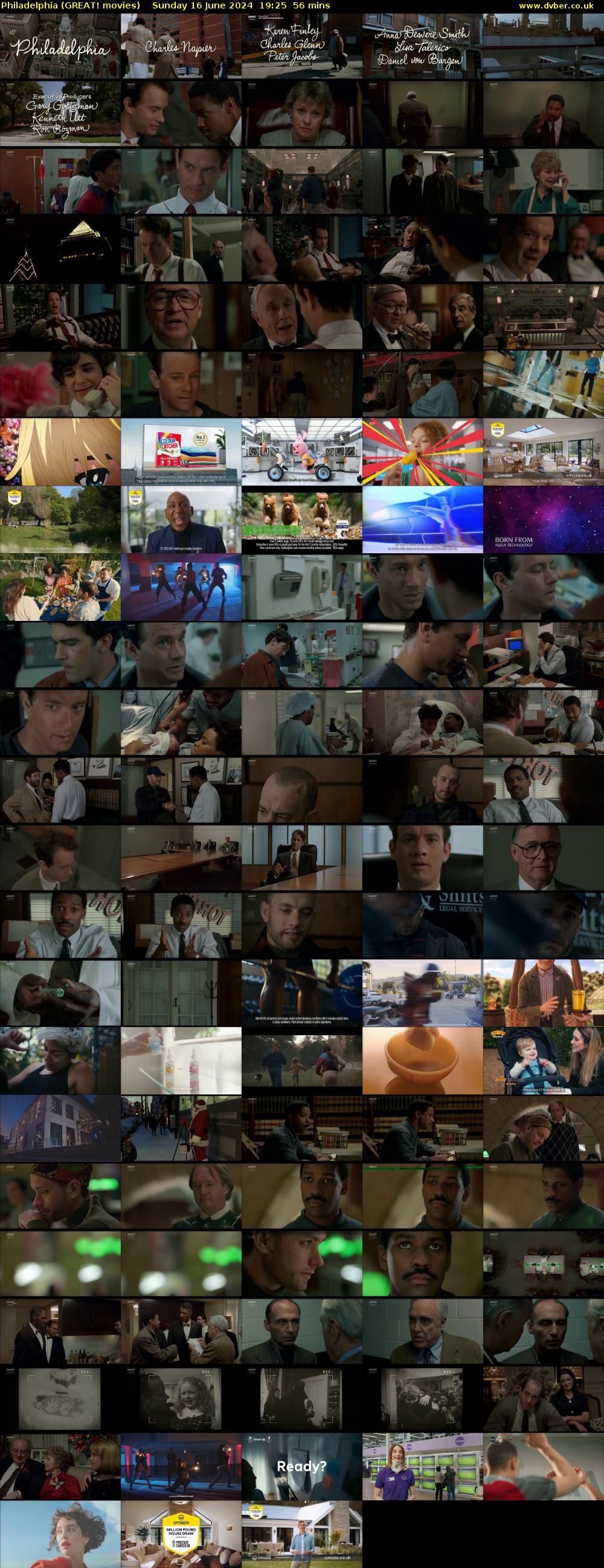 Philadelphia (GREAT! movies) Sunday 16 June 2024 19:25 - 20:21