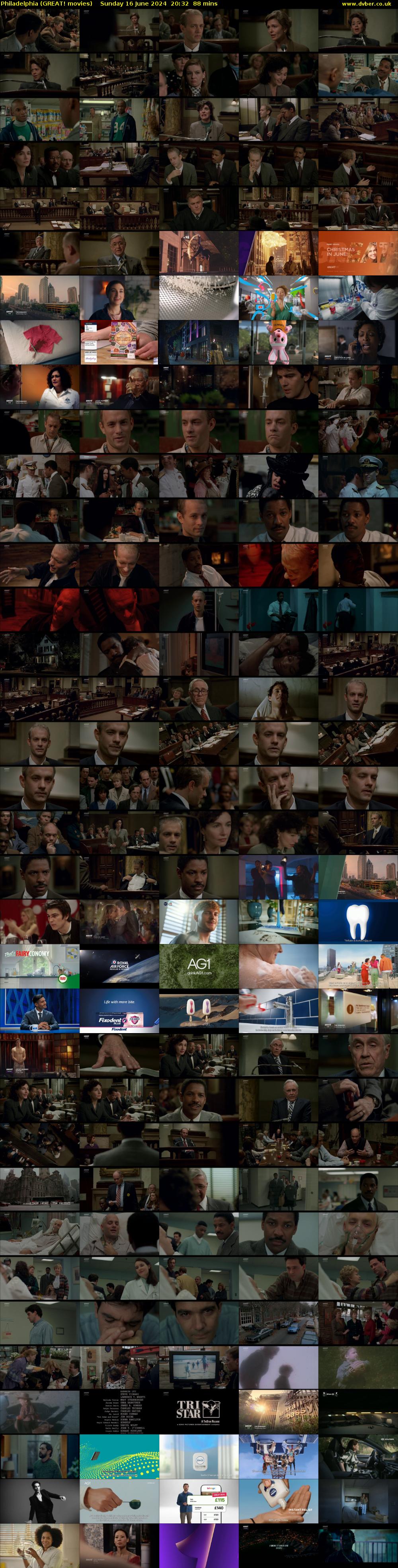 Philadelphia (GREAT! movies) Sunday 16 June 2024 20:32 - 22:00