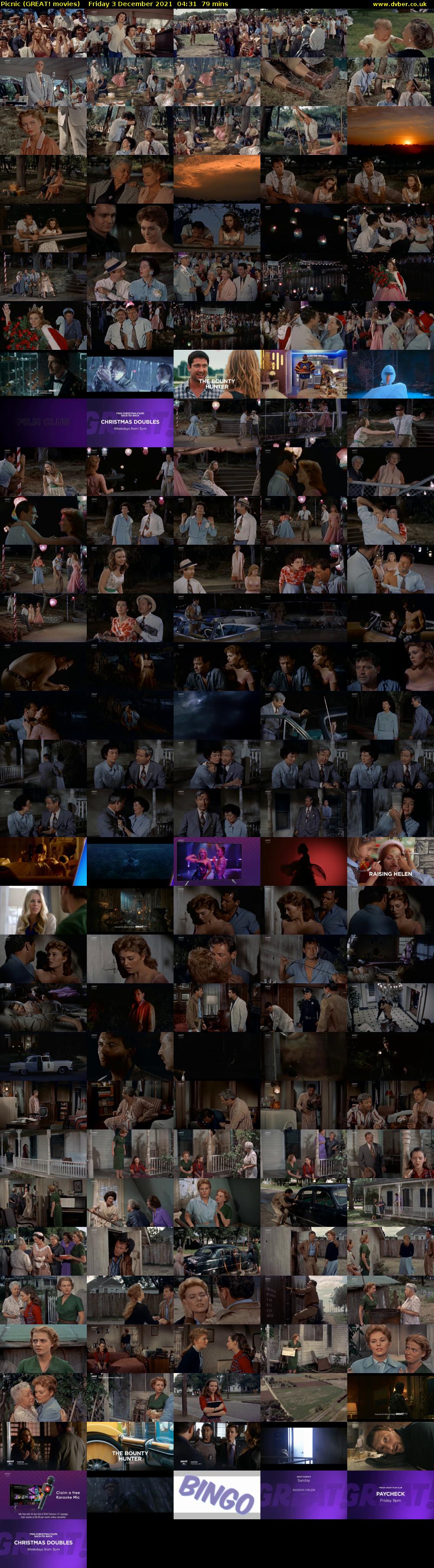 Picnic (GREAT! movies) Friday 3 December 2021 04:31 - 05:50