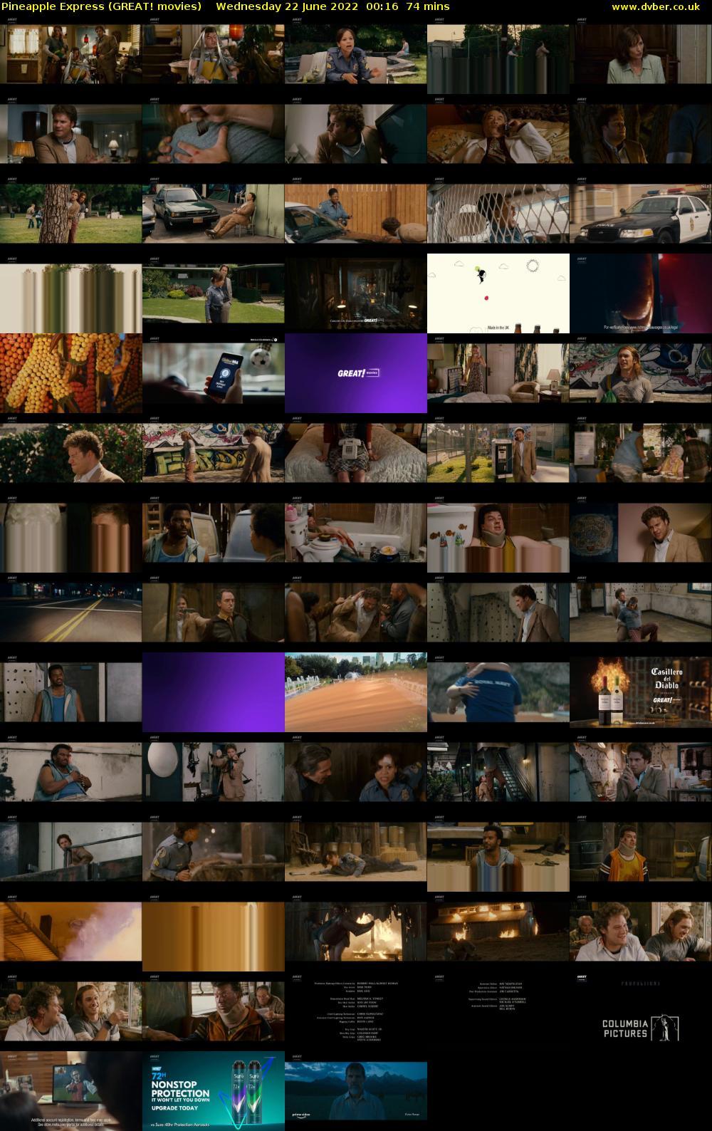 Pineapple Express (GREAT! movies) Wednesday 22 June 2022 00:16 - 01:30