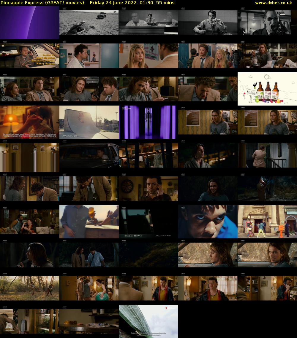 Pineapple Express (GREAT! movies) Friday 24 June 2022 01:30 - 02:25
