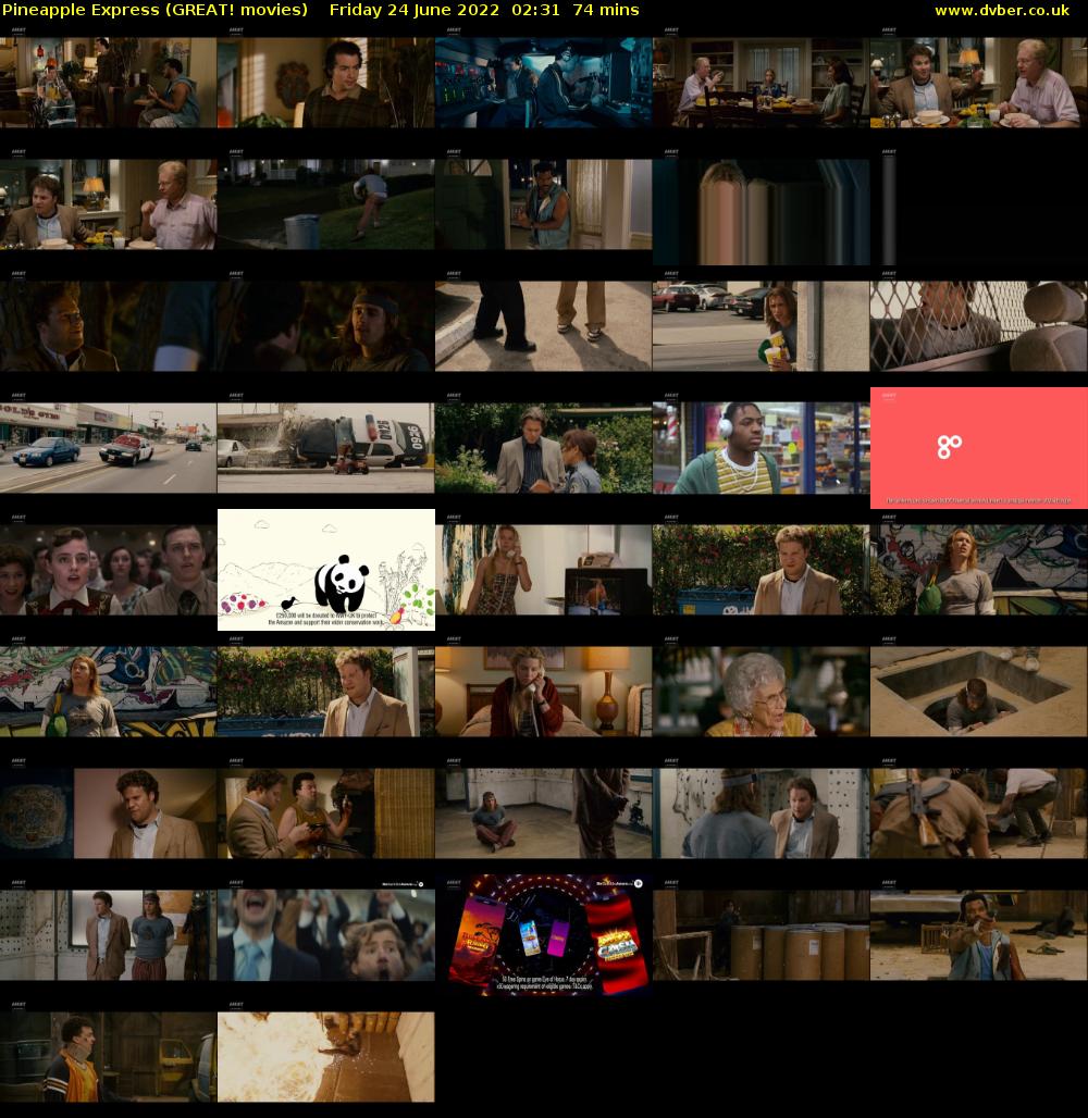 Pineapple Express (GREAT! movies) Friday 24 June 2022 02:31 - 03:45
