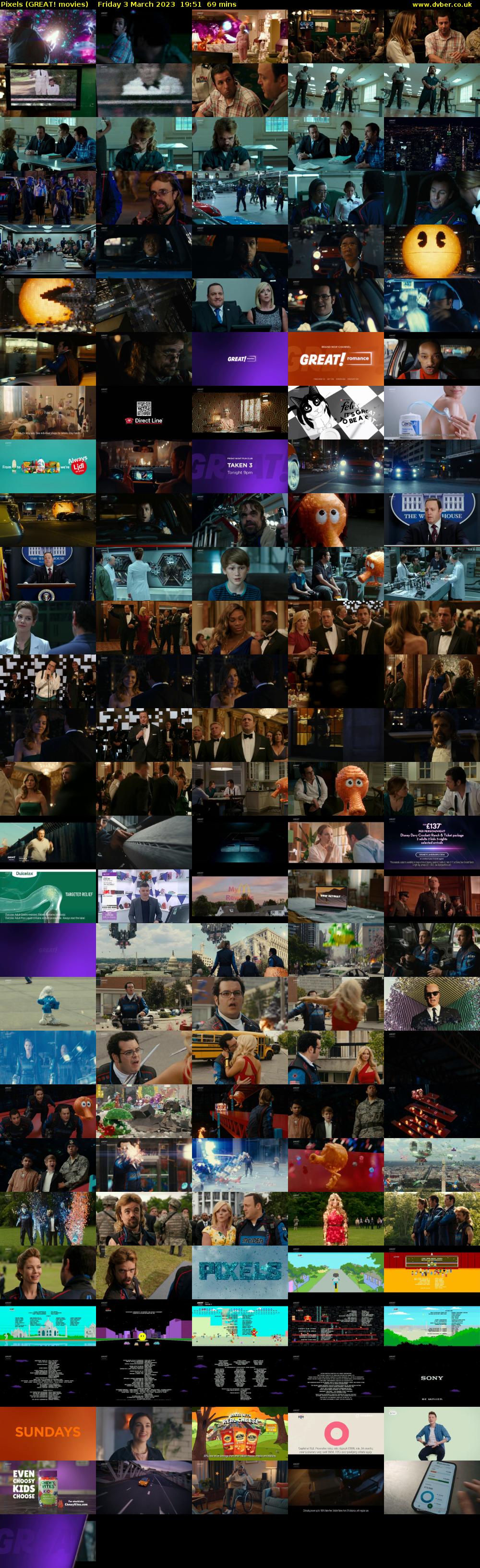 Pixels (GREAT! movies) Friday 3 March 2023 19:51 - 21:00