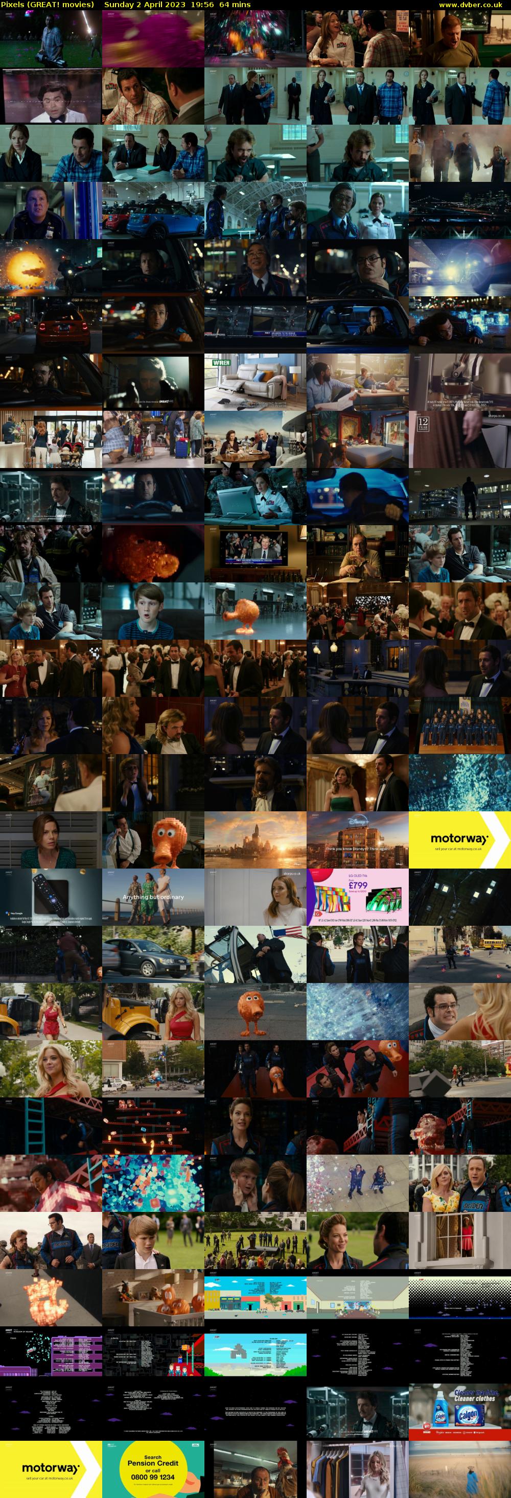 Pixels (GREAT! movies) Sunday 2 April 2023 19:56 - 21:00