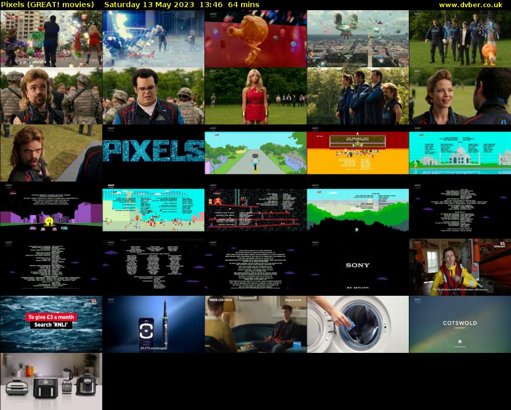 Pixels (GREAT! movies) Saturday 13 May 2023 13:46 - 14:50