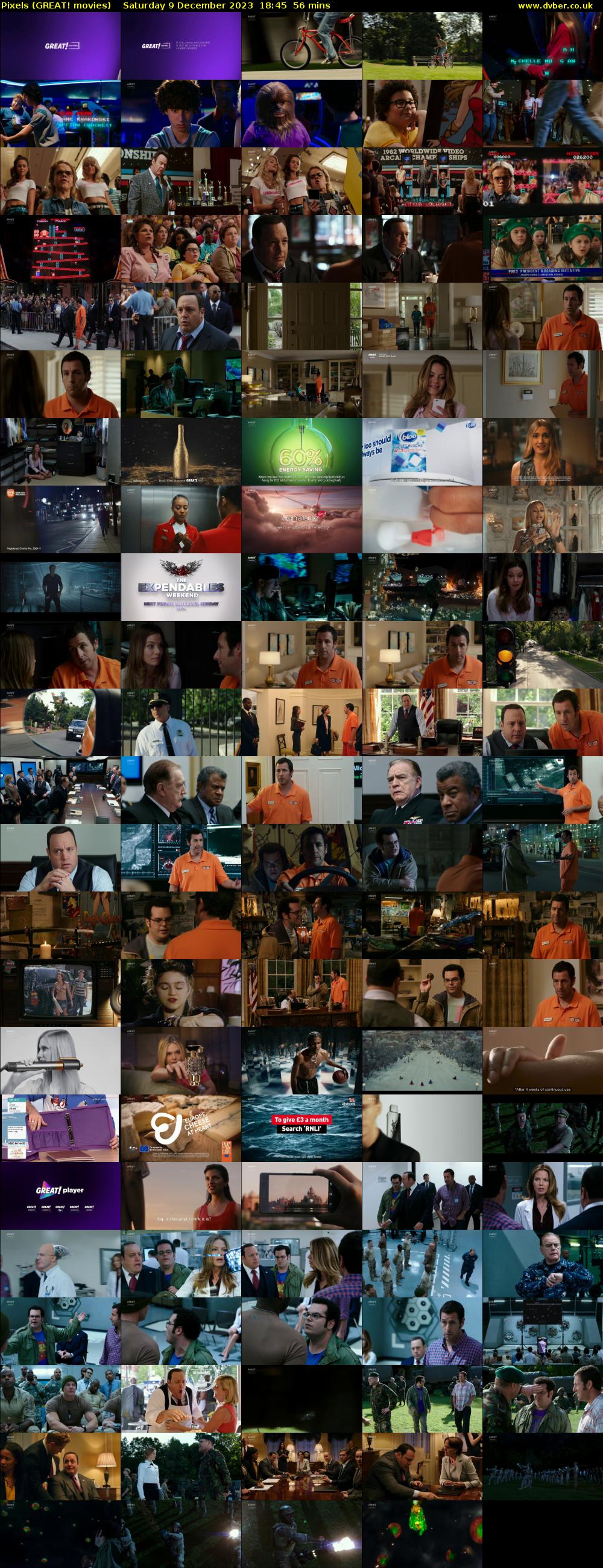 Pixels (GREAT! movies) Saturday 9 December 2023 18:45 - 19:41