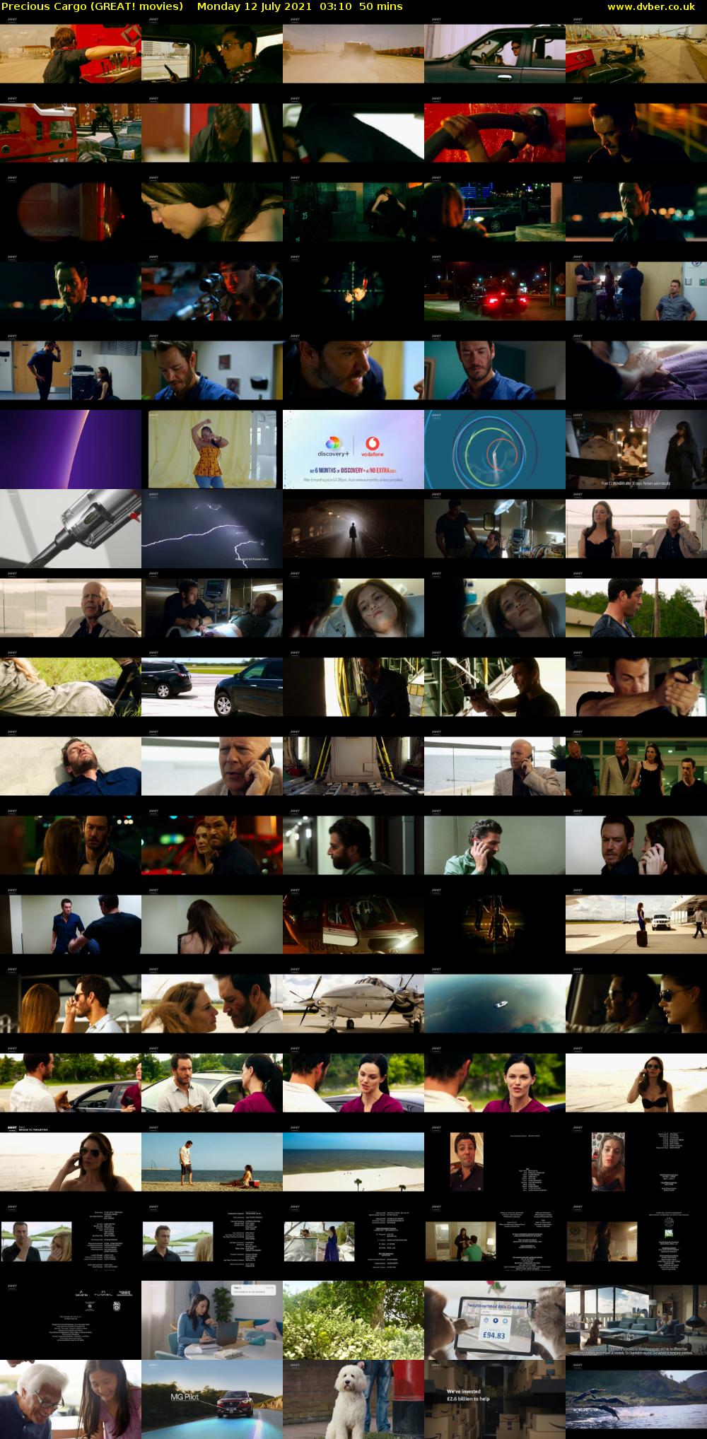 Precious Cargo (GREAT! movies) Monday 12 July 2021 03:10 - 04:00