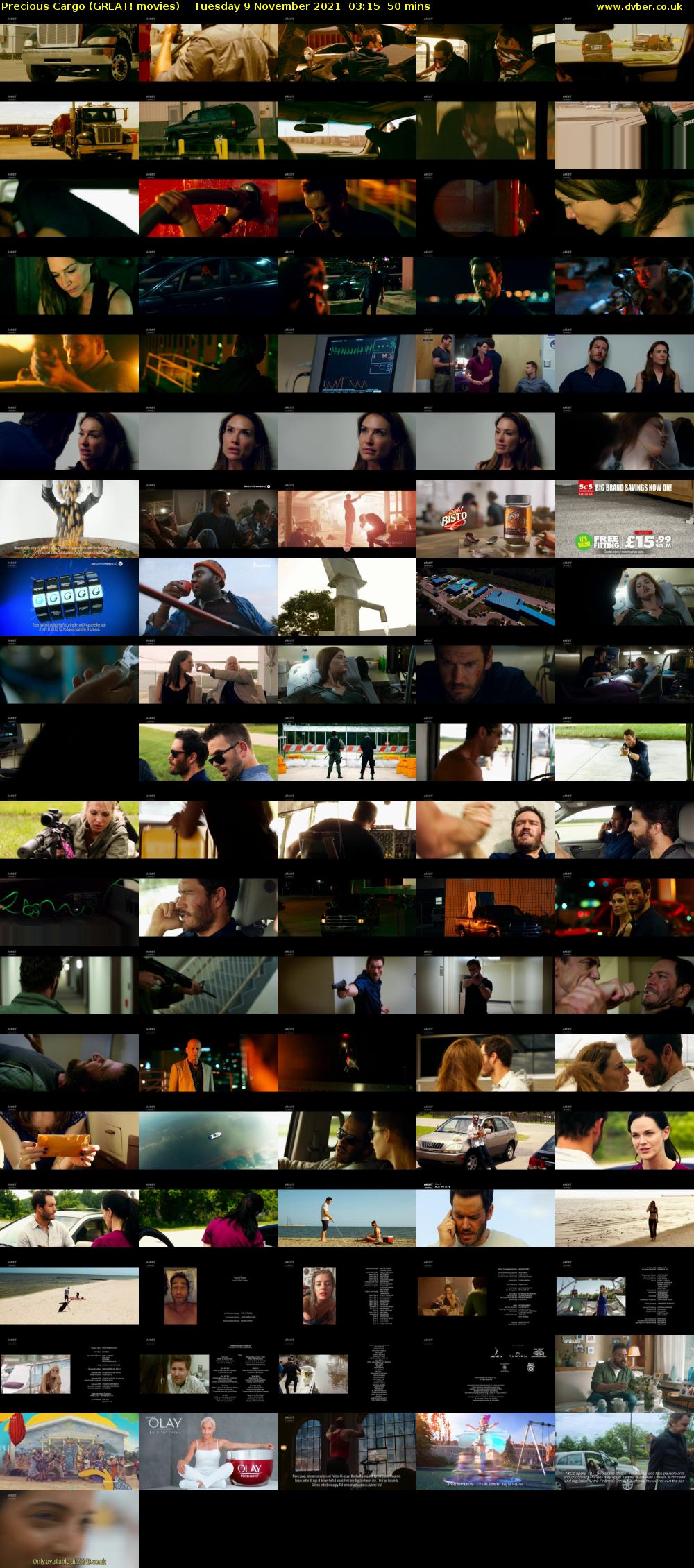 Precious Cargo (GREAT! movies) Tuesday 9 November 2021 03:15 - 04:05