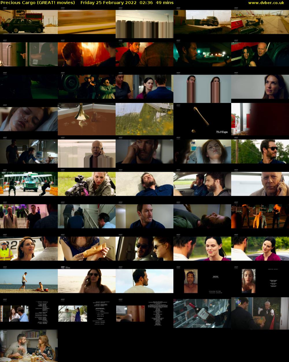 Precious Cargo (GREAT! movies) Friday 25 February 2022 02:36 - 03:25