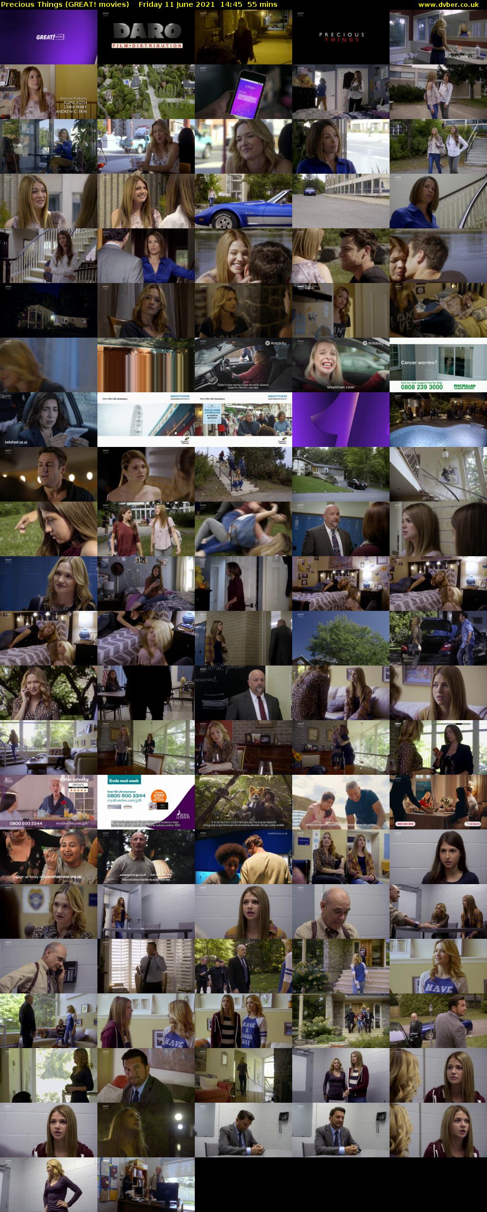 Precious Things (GREAT! movies) Friday 11 June 2021 14:45 - 15:40