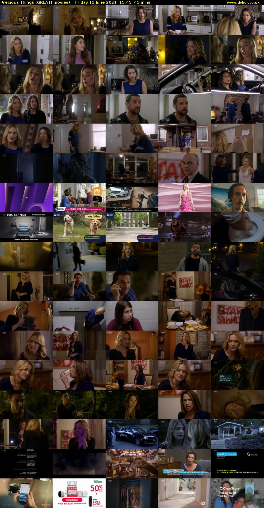 Precious Things (GREAT! movies) Friday 11 June 2021 15:45 - 16:30