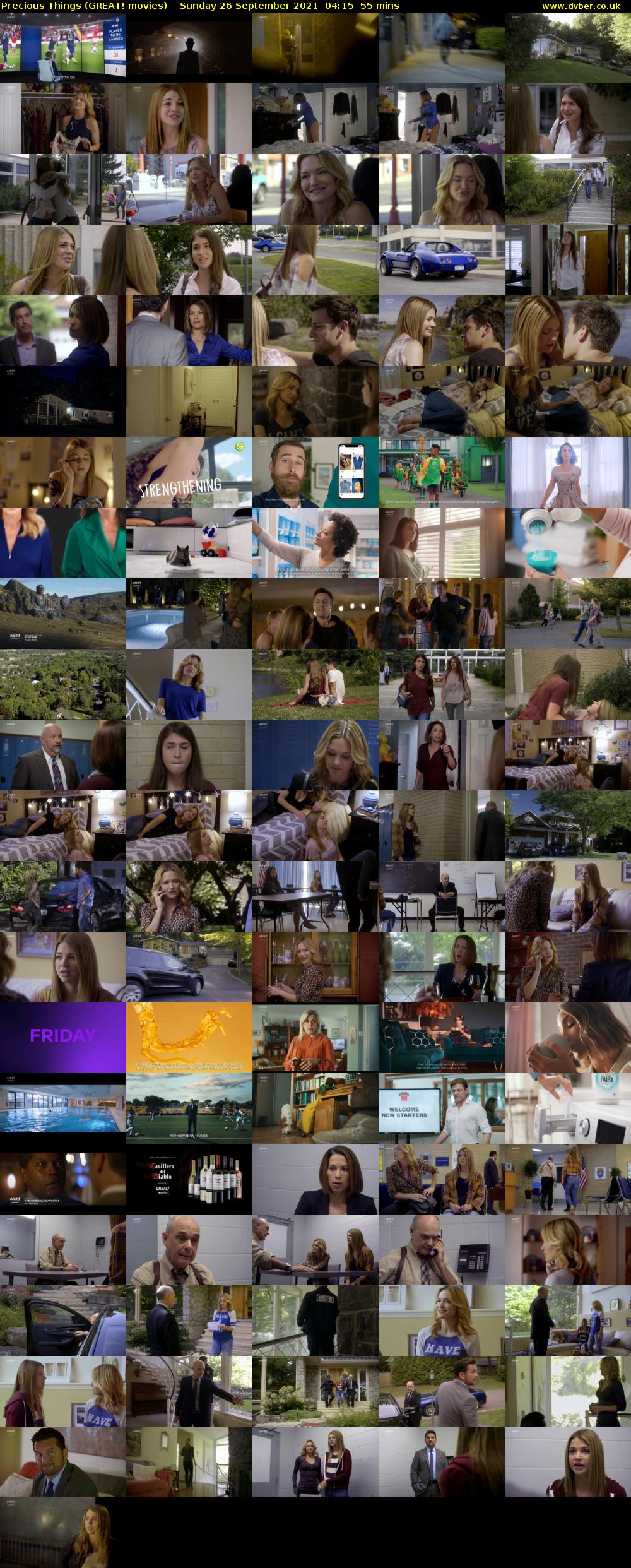 Precious Things (GREAT! movies) Sunday 26 September 2021 04:15 - 05:10