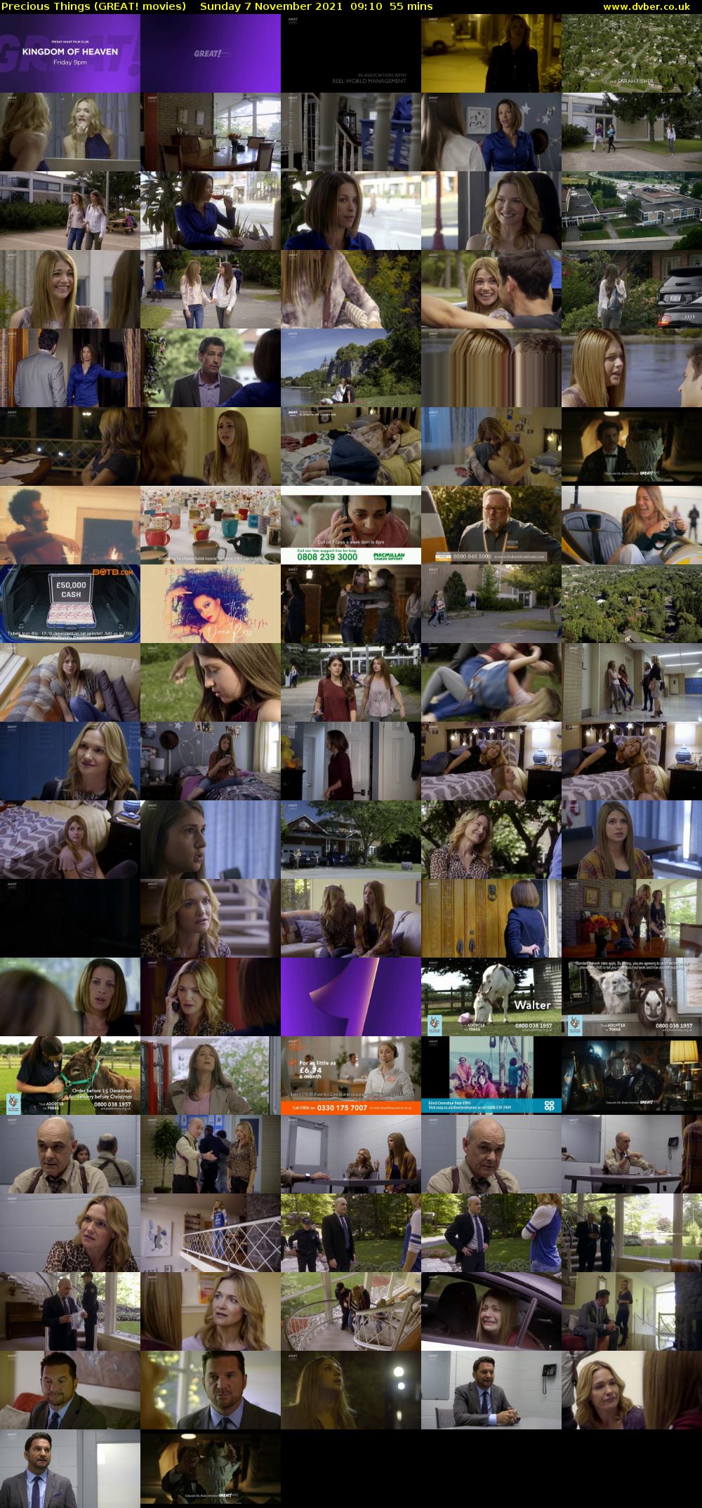 Precious Things (GREAT! movies) Sunday 7 November 2021 09:10 - 10:05