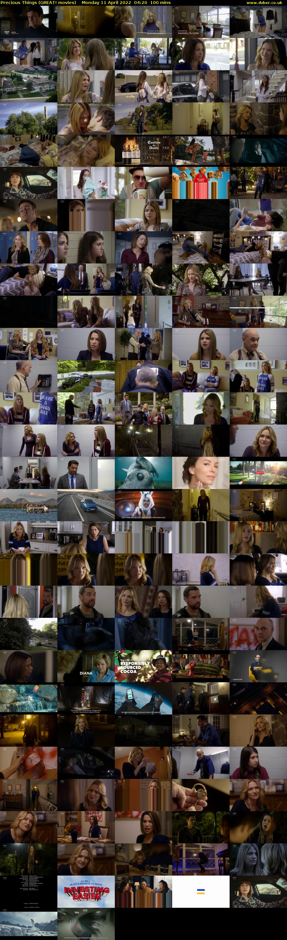 Precious Things (GREAT! movies) Monday 11 April 2022 04:20 - 06:00