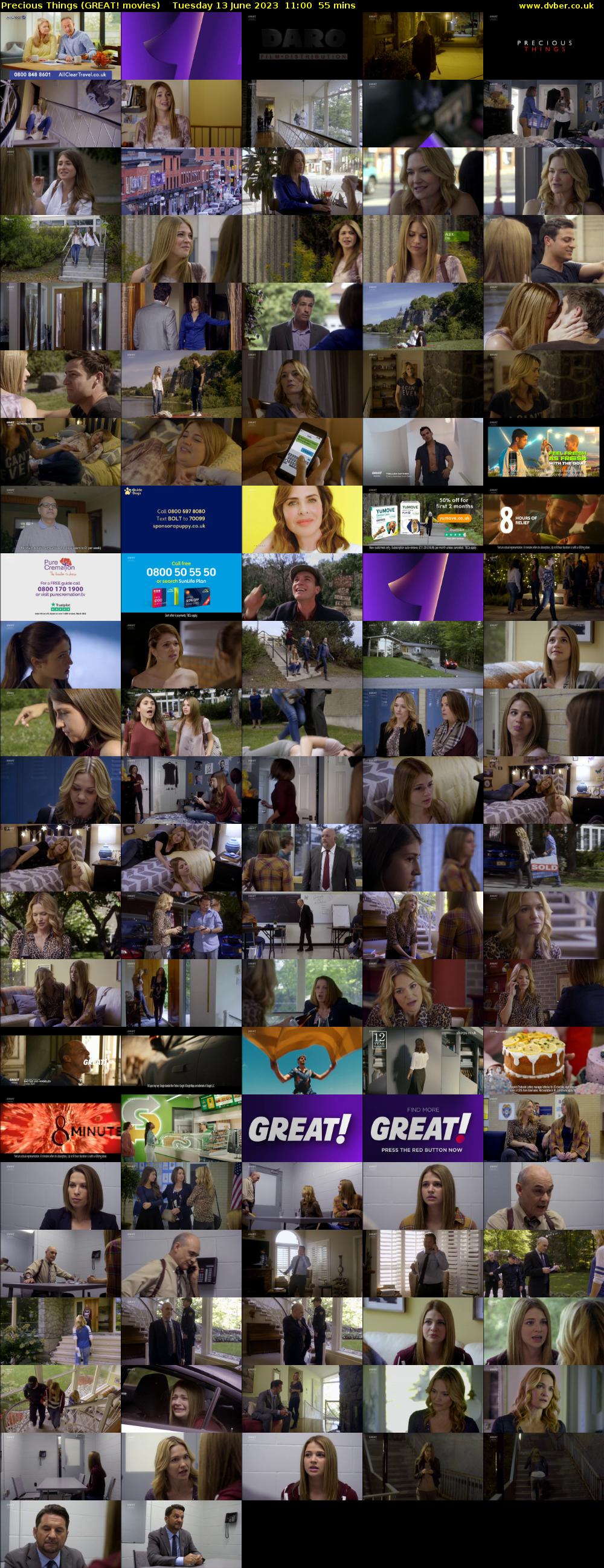 Precious Things (GREAT! movies) Tuesday 13 June 2023 11:00 - 11:55