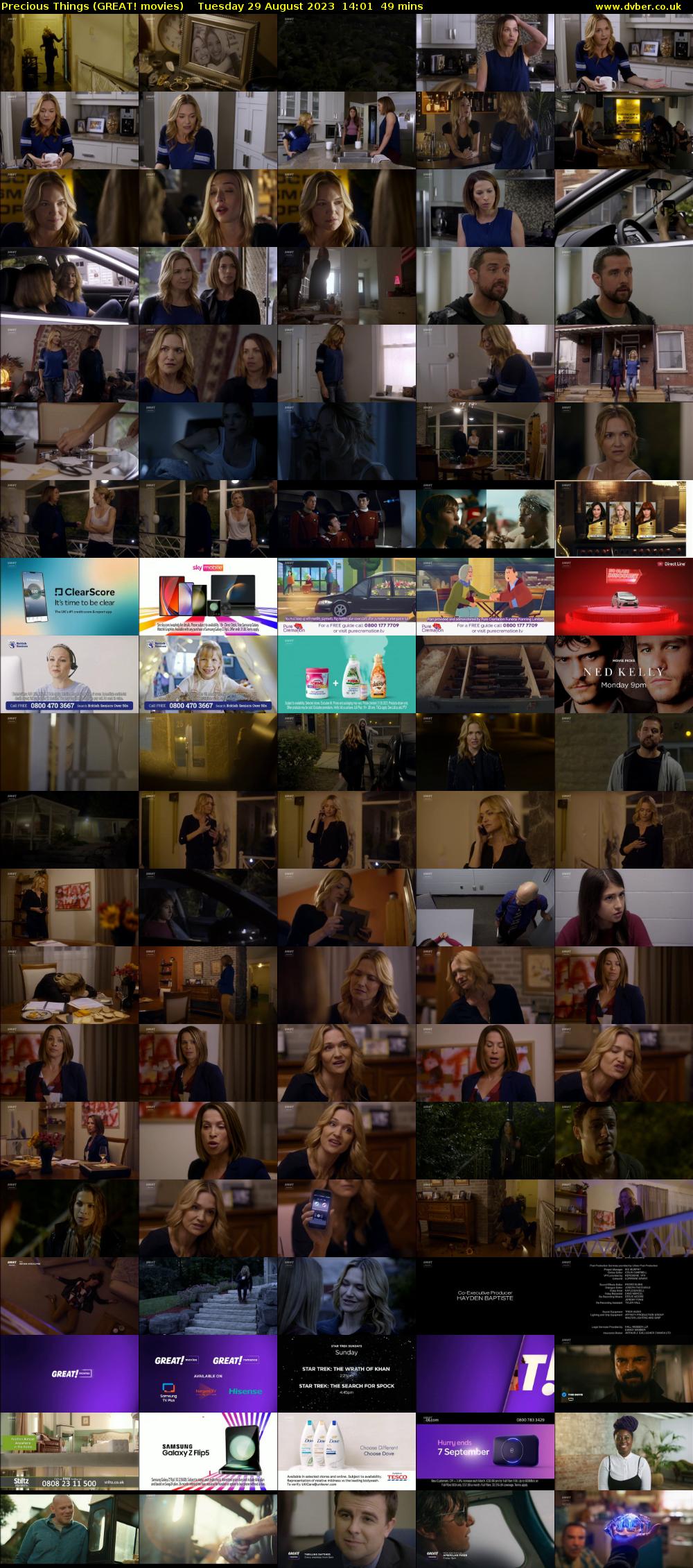 Precious Things (GREAT! movies) Tuesday 29 August 2023 14:01 - 14:50