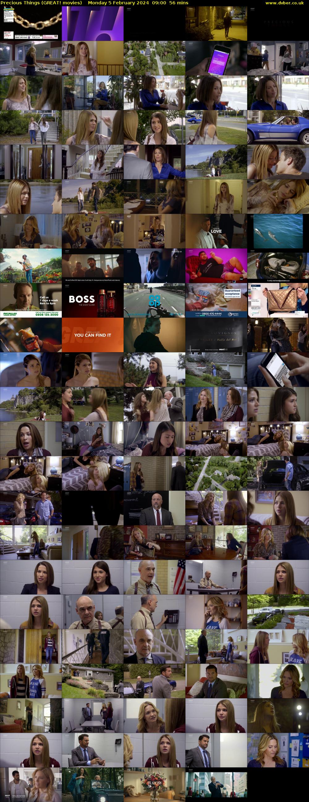 Precious Things (GREAT! movies) Monday 5 February 2024 09:00 - 09:56