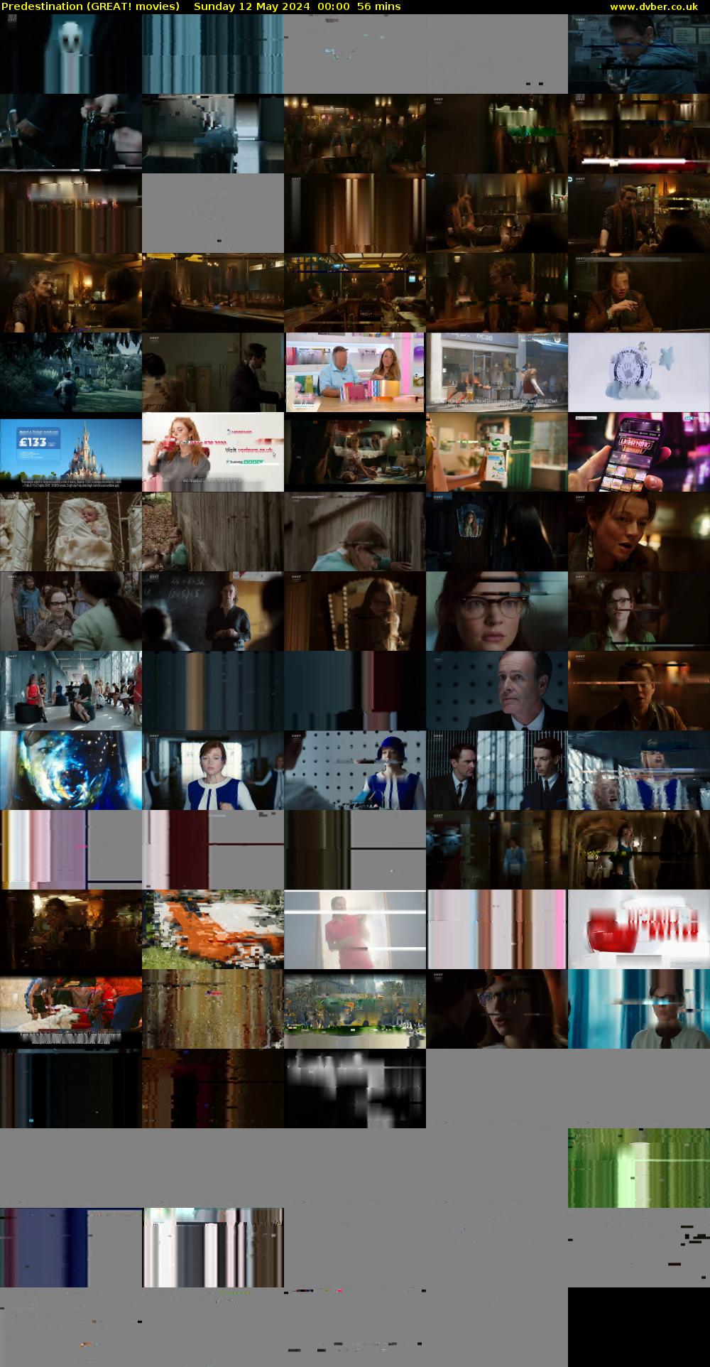 Predestination (GREAT! movies) Sunday 12 May 2024 00:00 - 00:56